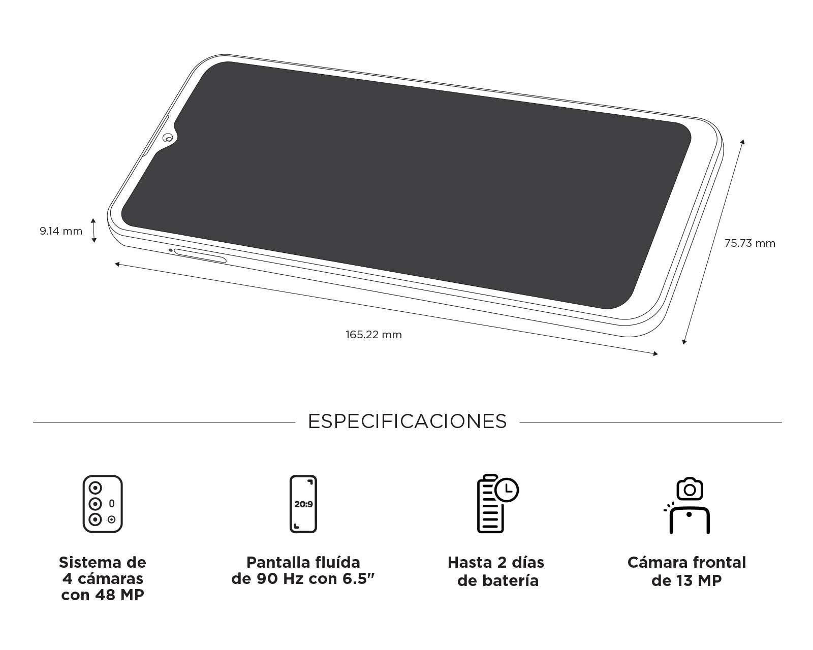 Foto 8 | Foto 8 | AT&T/Unefon Motorola Moto G20 64 GB Azul