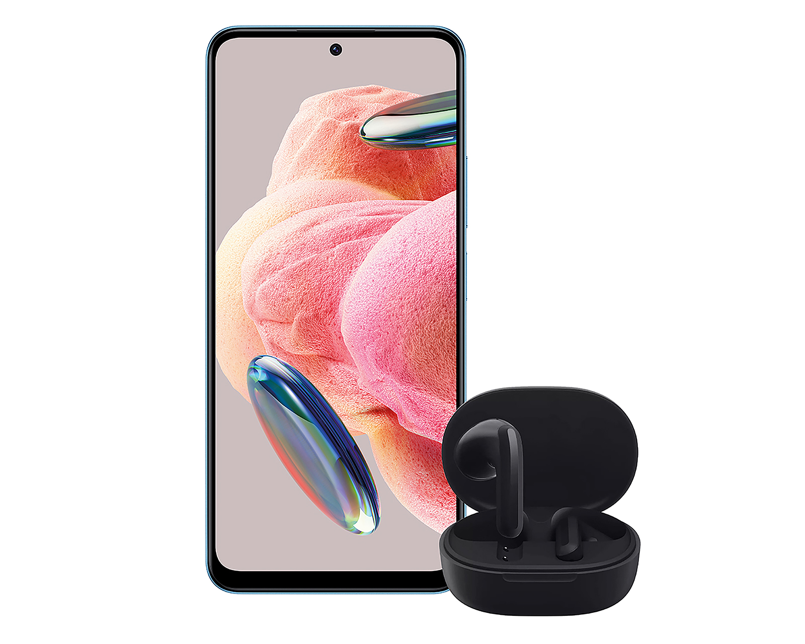 Foto 3 | Foto 3 | AT&T/Unefon Xiaomi Redmi Note 12 128 GB Azul + Audífonos