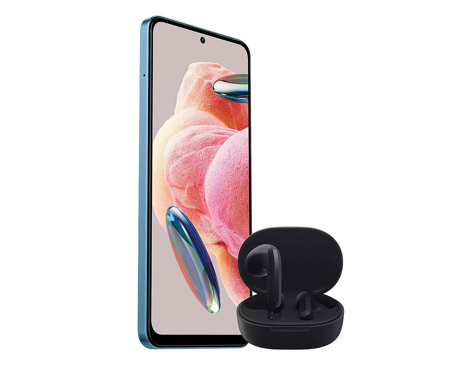 Foto 4 | Foto 4 | AT&T/Unefon Xiaomi Redmi Note 12 128 GB Azul + Audífonos