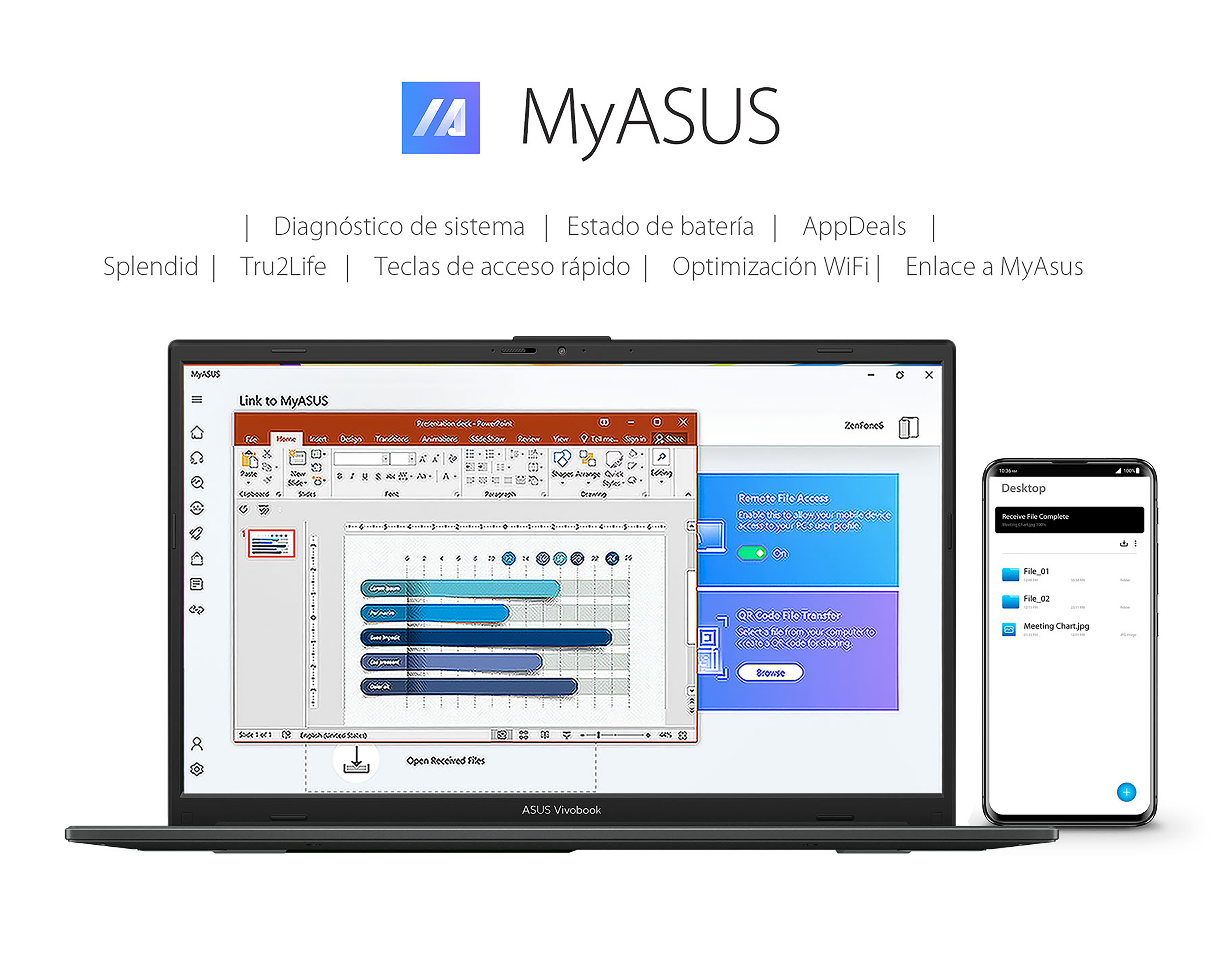 Foto 3 pulgar | Foto 2 | Laptop Asus Vivobook E1504FA-NJ601W 15.6" Windows 11 AMD Ryzen 5 8 GB RAM 512 GB SSD Negra
