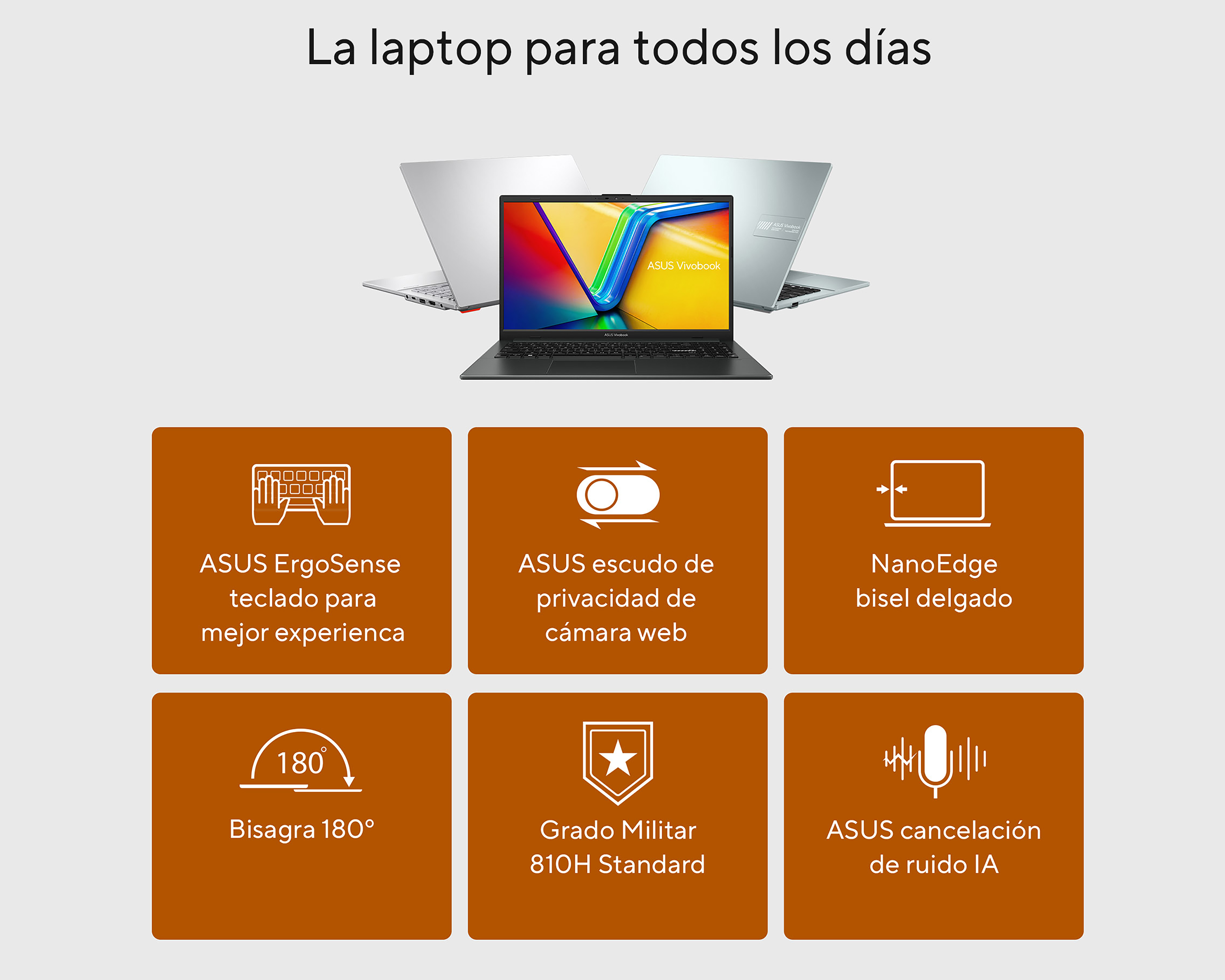 Foto 5 | Foto 5 | Laptop Asus Vivobook E1504FA-NJ601W 15.6" Windows 11 AMD Ryzen 5 8 GB RAM 512 GB SSD Negra