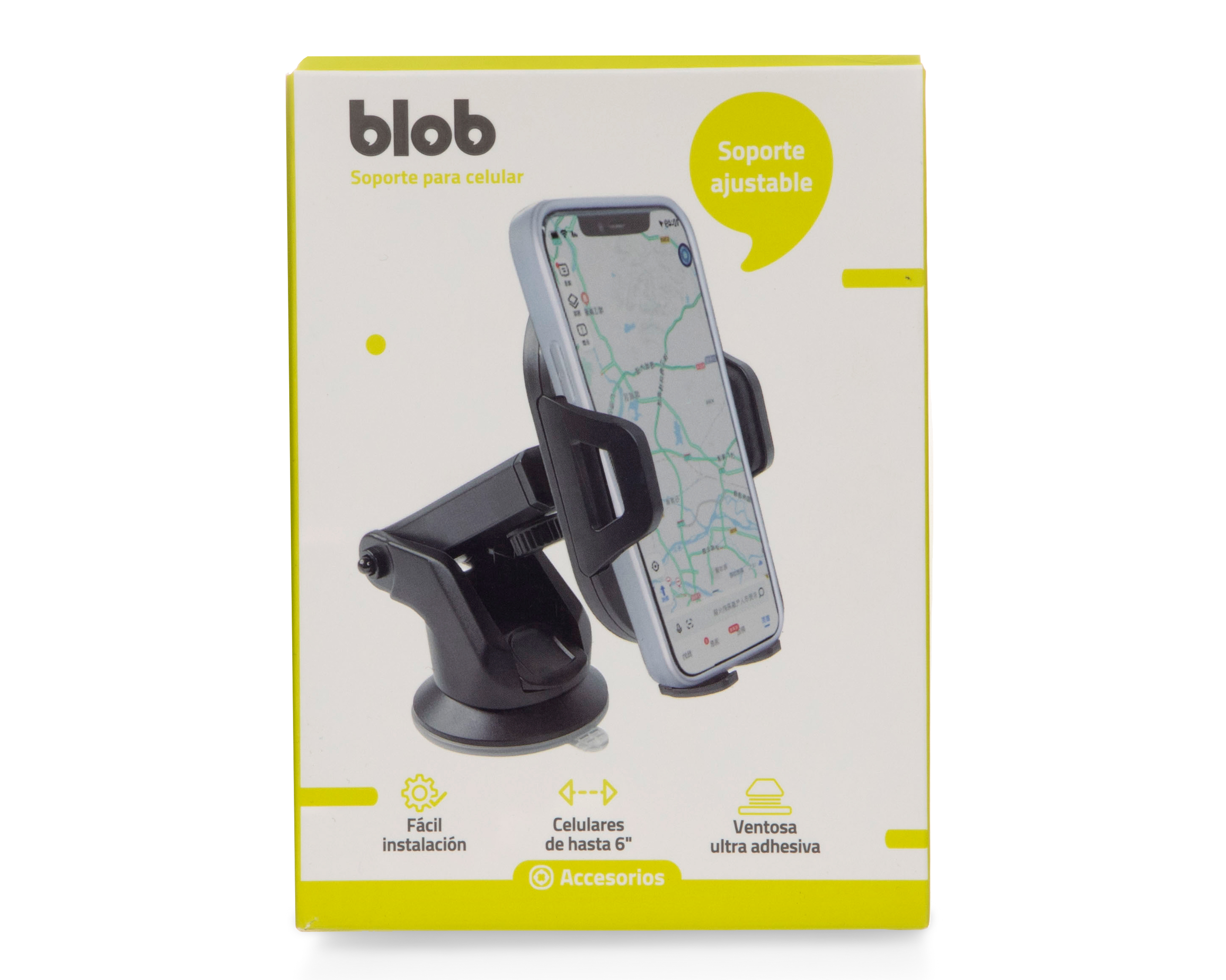 Foto 5 | Foto 5 | Soporte para Celular Negro Blob