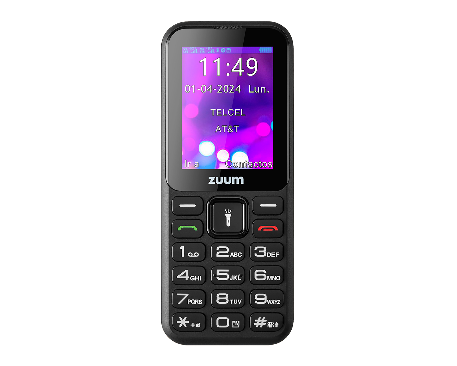 Foto 2 | Foto 2 | Celular Zuum Skip V Dual Sim Liberado 128 MB Negro