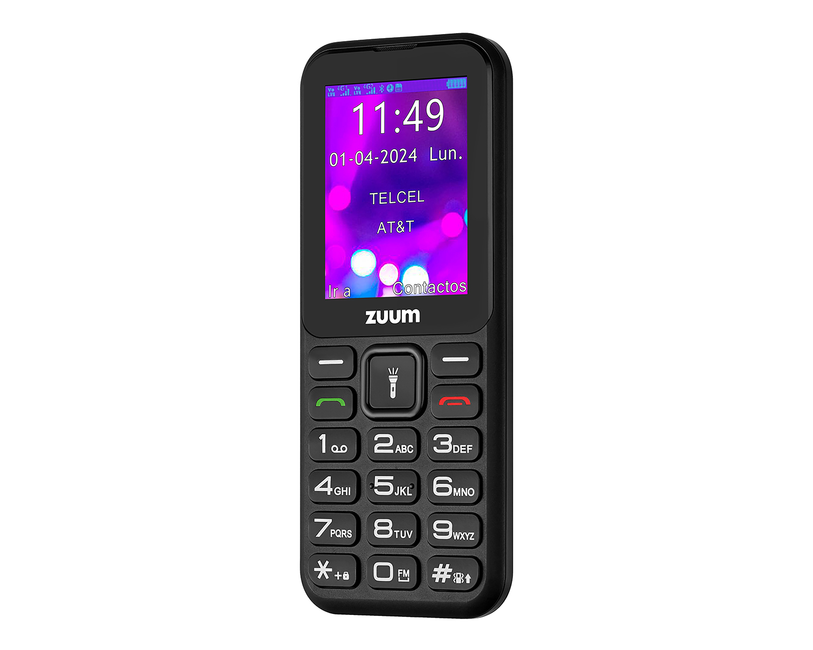 Foto 4 | Foto 4 | Celular Zuum Skip V Dual Sim Liberado 128 MB Negro