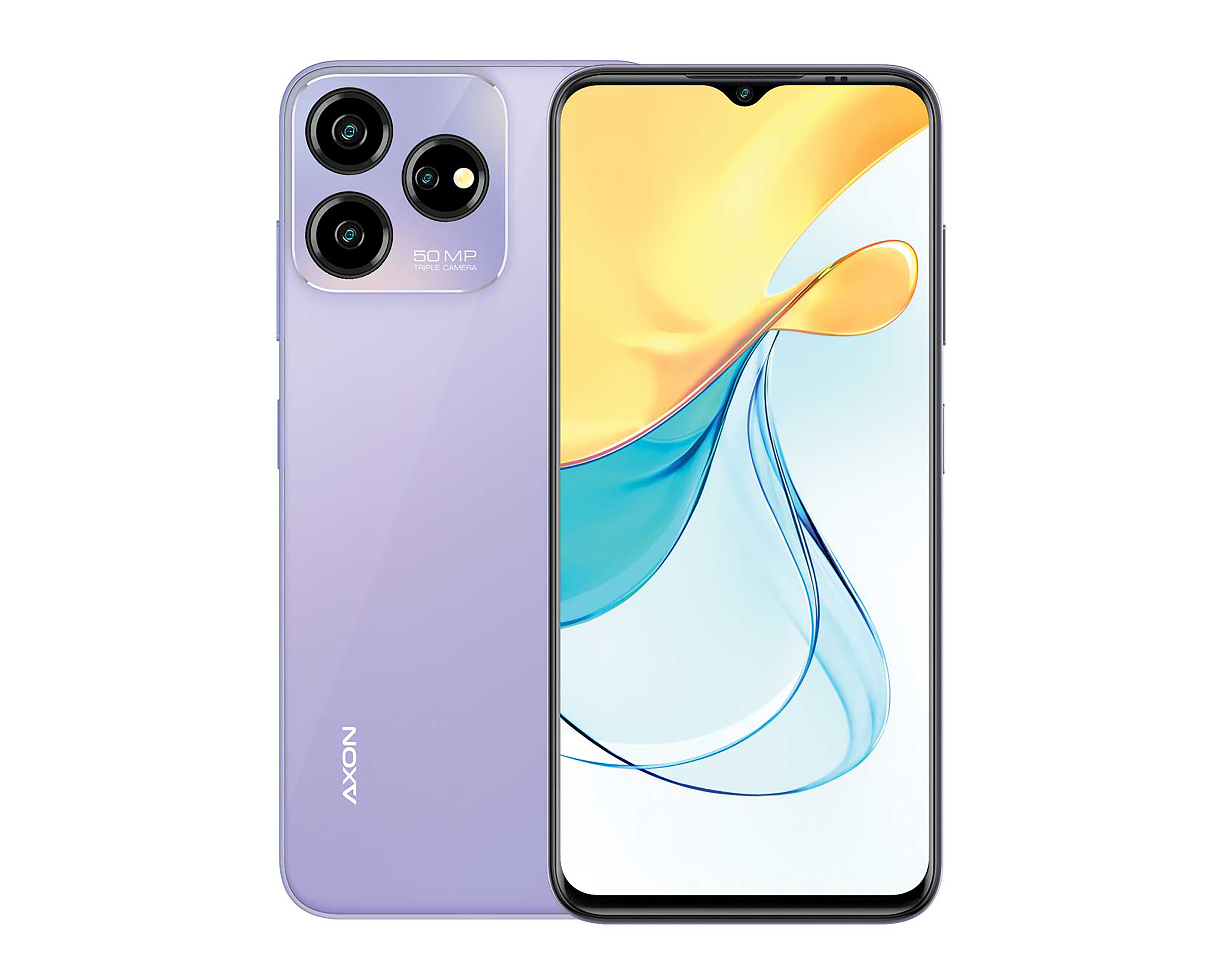 Foto 2 pulgar | Foto 1 | AT&T/Unefon ZTE Axon 50 Lite 256 GB Morado