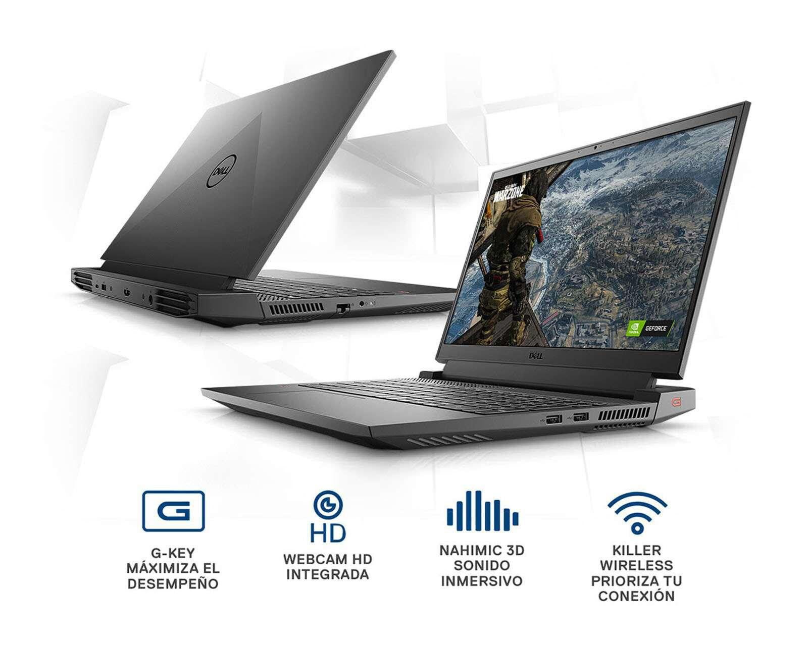 Foto 5 pulgar | Foto 4 | Laptop Dell G5510B 15.6" Intel Core i5 8 GB RAM 256 GB SSD Negra