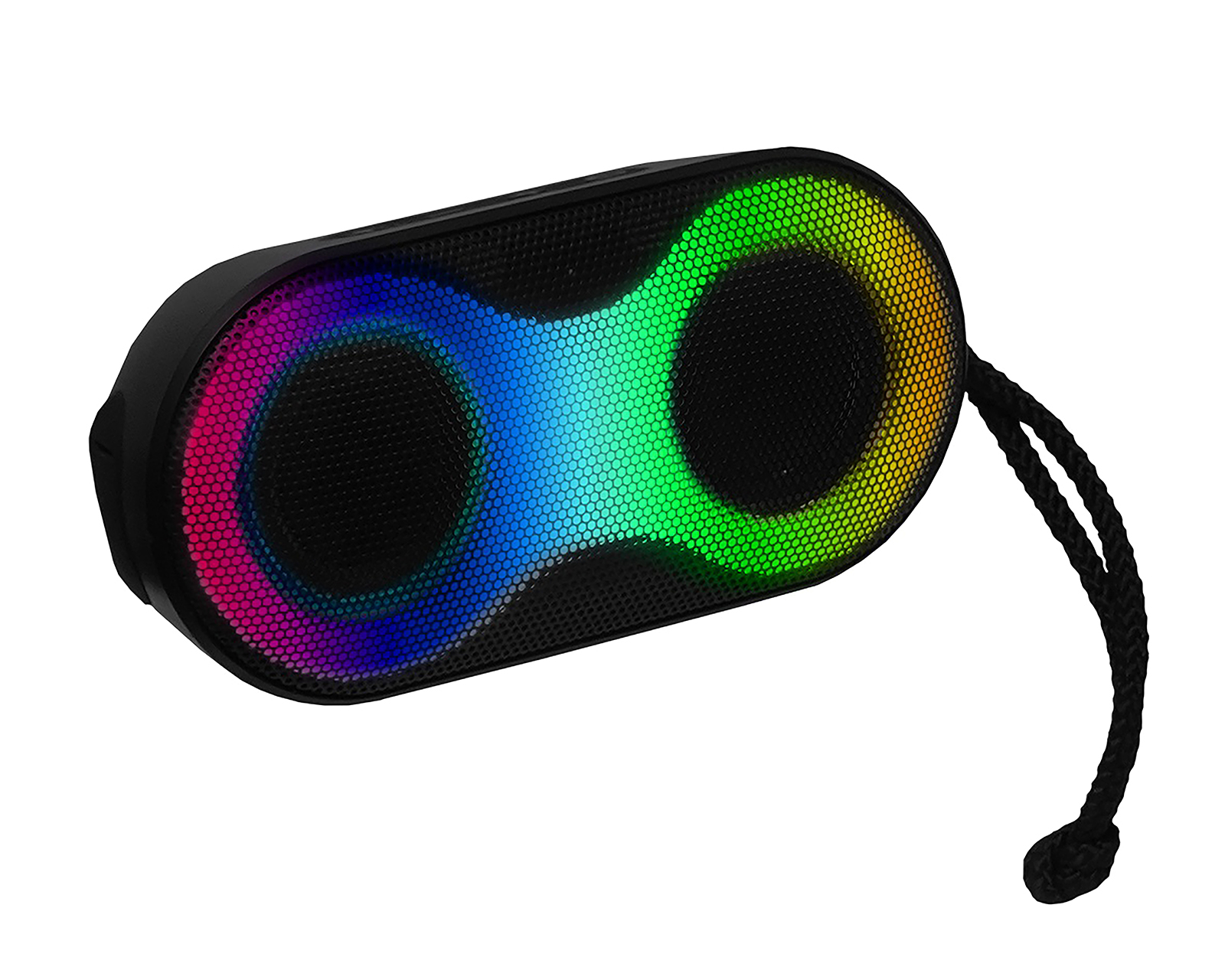 Bocina Bluetooth Portátil Gecko GK-BOOM10 con Luces