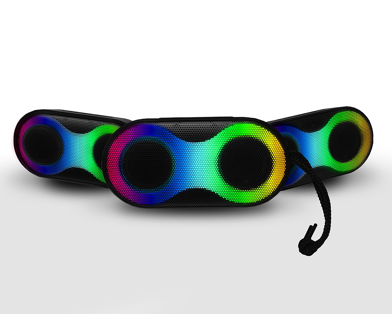 Foto 5 pulgar | Foto 4 | Bocina Bluetooth Portátil Gecko GK-BOOM10 con Luces