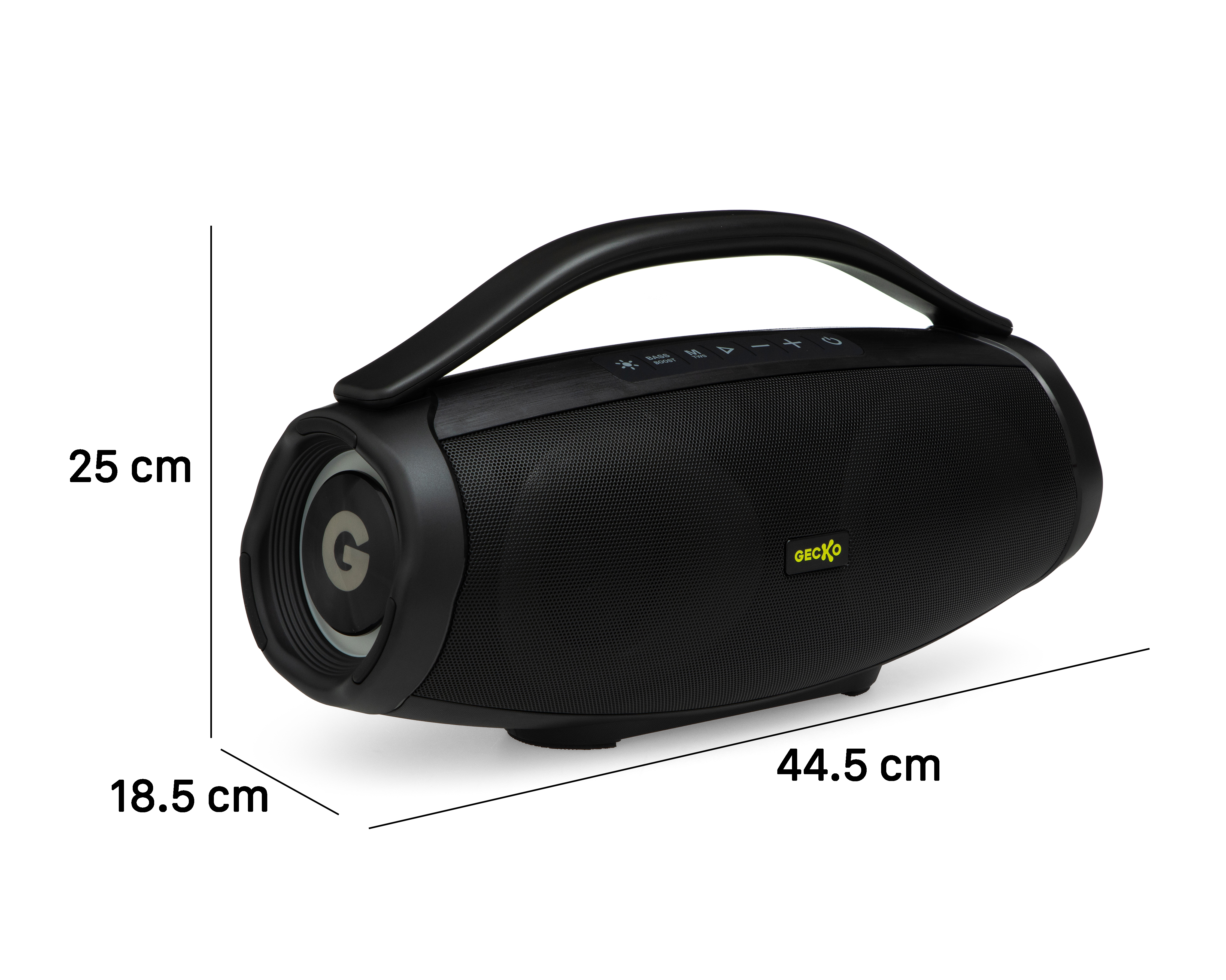 Foto 7 | Foto 7 | Bocina Bluetooth Portátil Gecko GK-BOOM30 con Luces