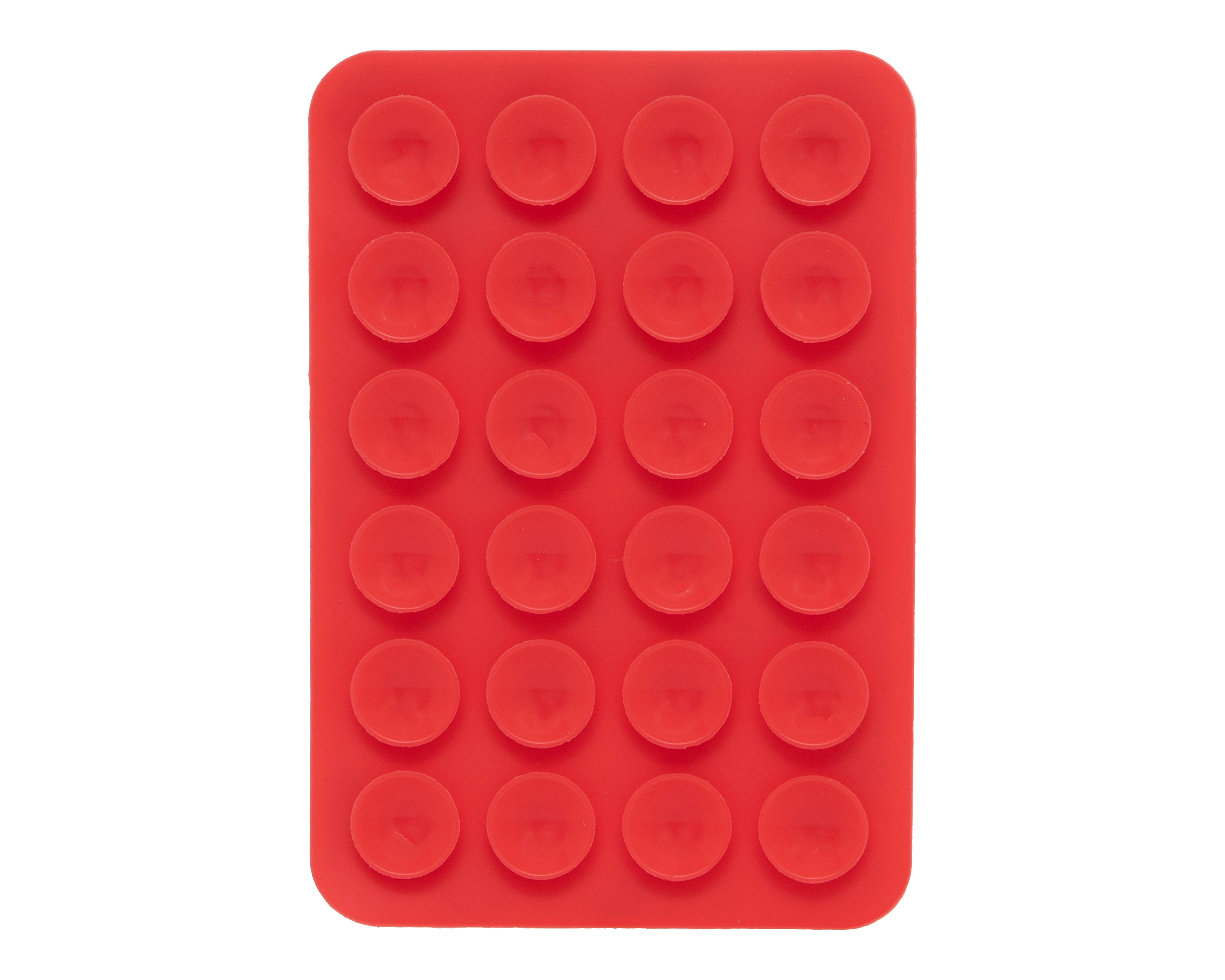 Foto 3 pulgar | Foto 2 | Soporte para Celular con Ventosas Blob Rojo