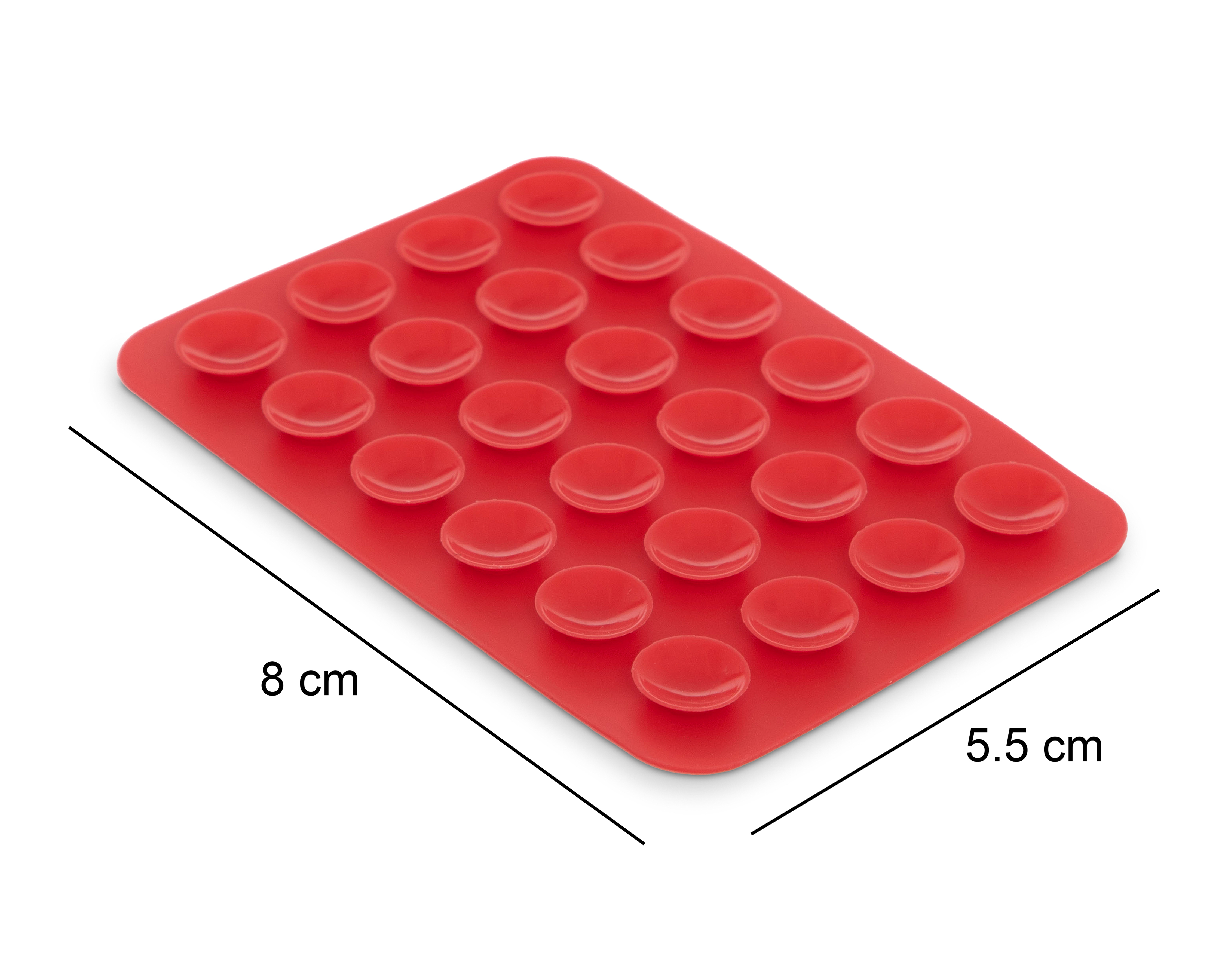 Foto 5 | Foto 5 | Soporte para Celular con Ventosas Blob Rojo