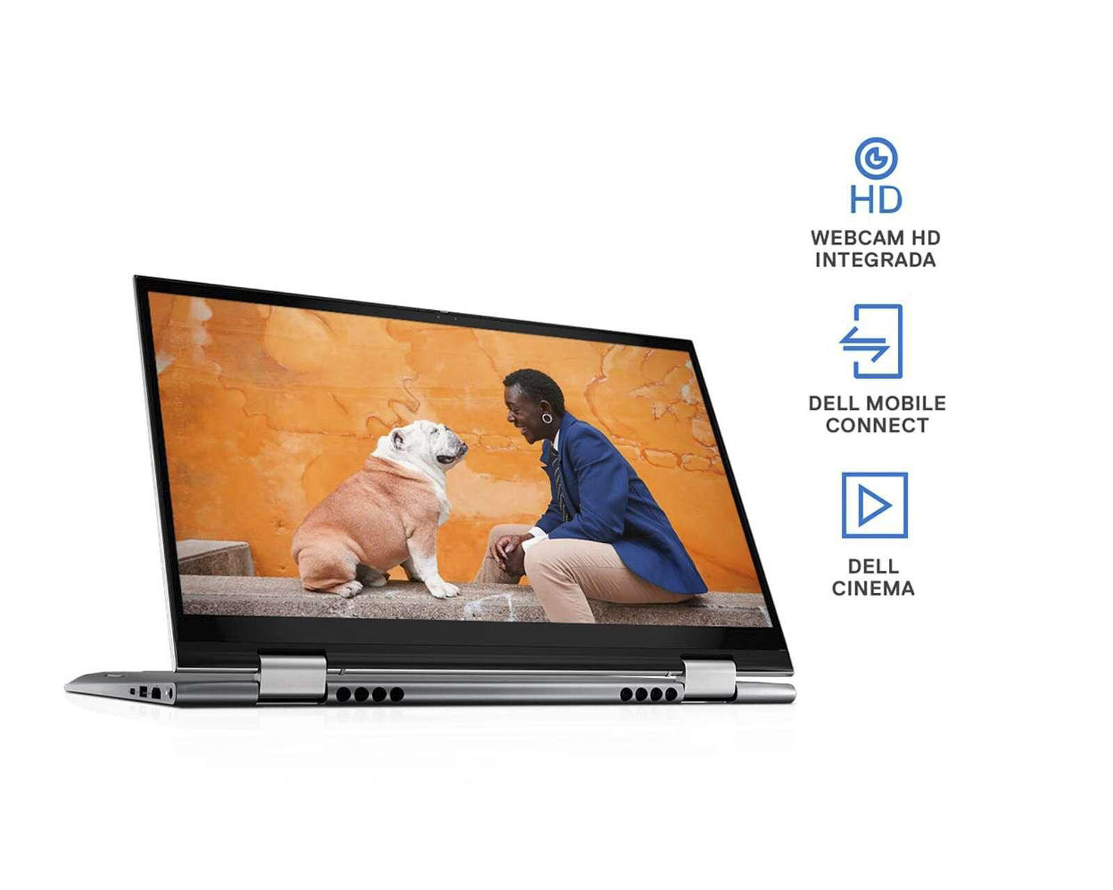 Foto 8 pulgar | Foto 7 | Laptop Híbrida Dell Inspiron 5000 de 14" Intel Core i3 8 GB RAM 256 GB SSD Plata