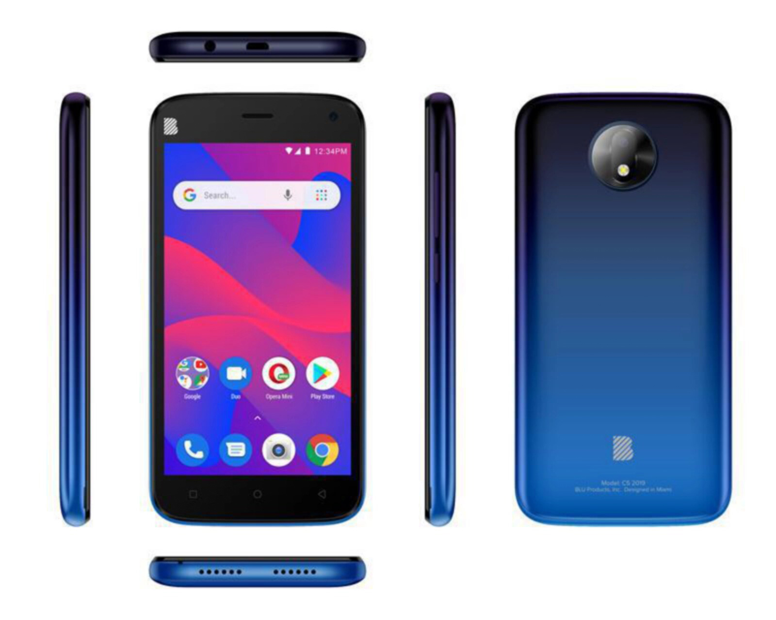 Foto 5 | Foto 5 | Celular BLU C5 Liberado 16 GB Azul