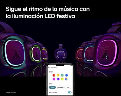 Foto 8 | Foto 8 | Bocina Bluetooth Portátil LG XG8 Resistente al Agua