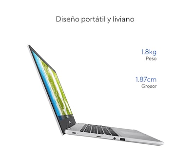 Foto 7 | Foto 7 | Laptop Asus Chromebook 15.6" Chrome Os Intel Celeron 8 GB RAM 128 GB eMMC Plata