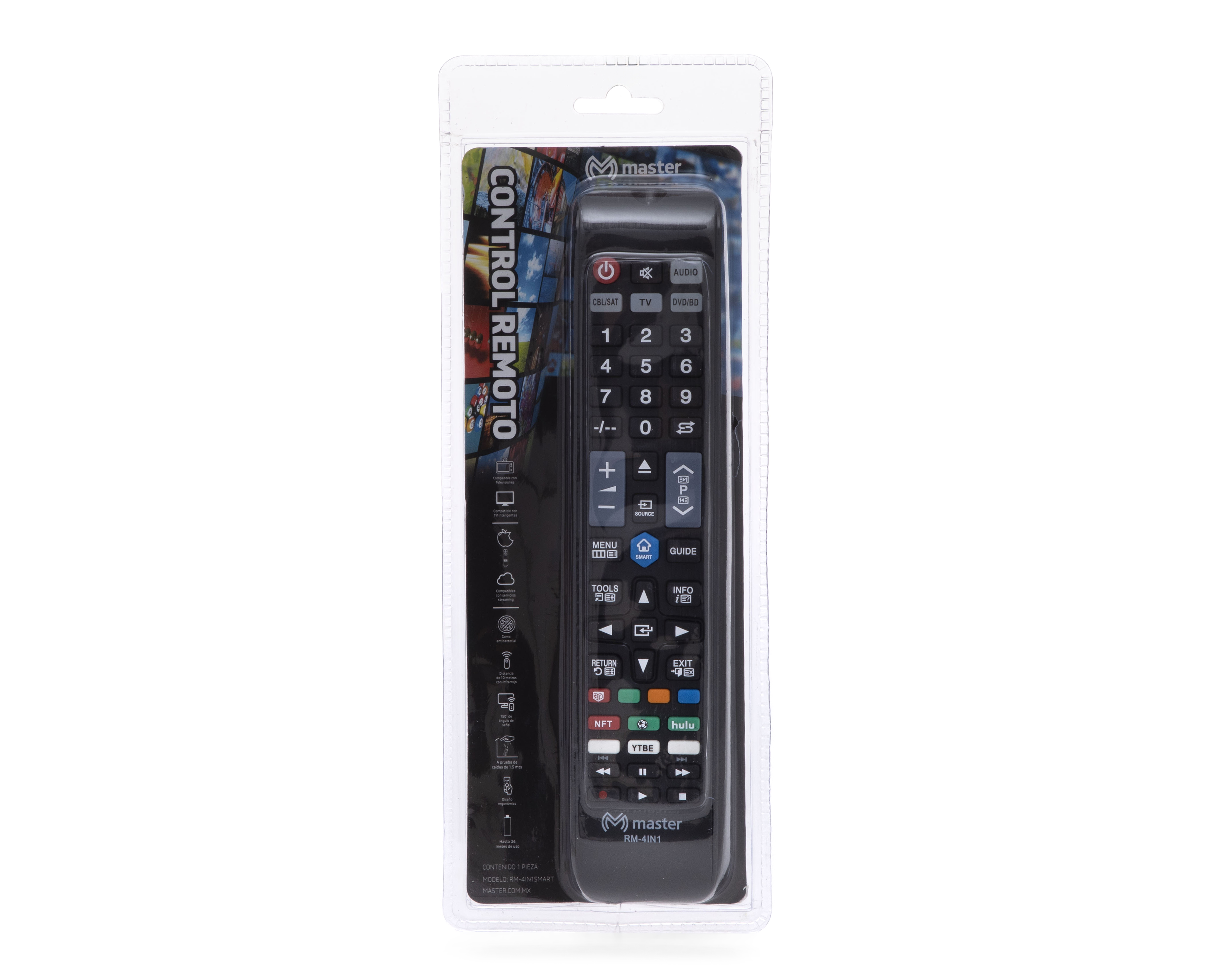 Foto 5 pulgar | Foto 4 | Control Universal Master RM-4IN1SMART