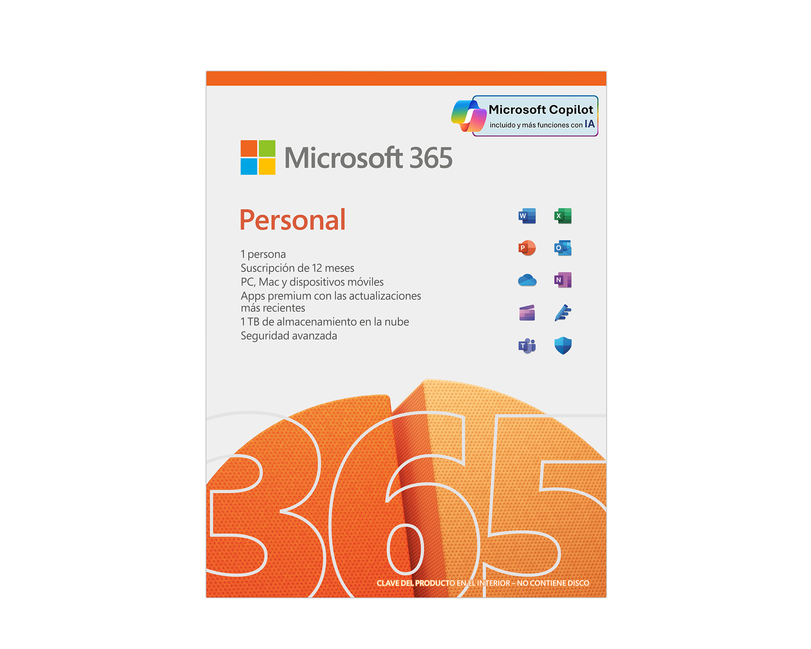 Foto 2 pulgar | Foto 1 | Microsoft Office 365 Personal Licencia Completa para 1 Usuario