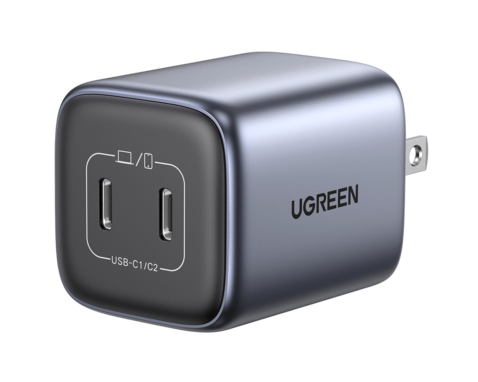 Foto 2 pulgar | Foto 1 | Adaptador de Corriente con Entrada USB-C Ugreen 45 W