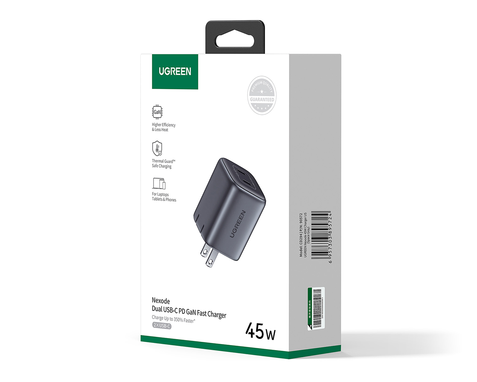 Foto 7 pulgar | Foto 6 | Adaptador de Corriente con Entrada USB-C Ugreen 45 W