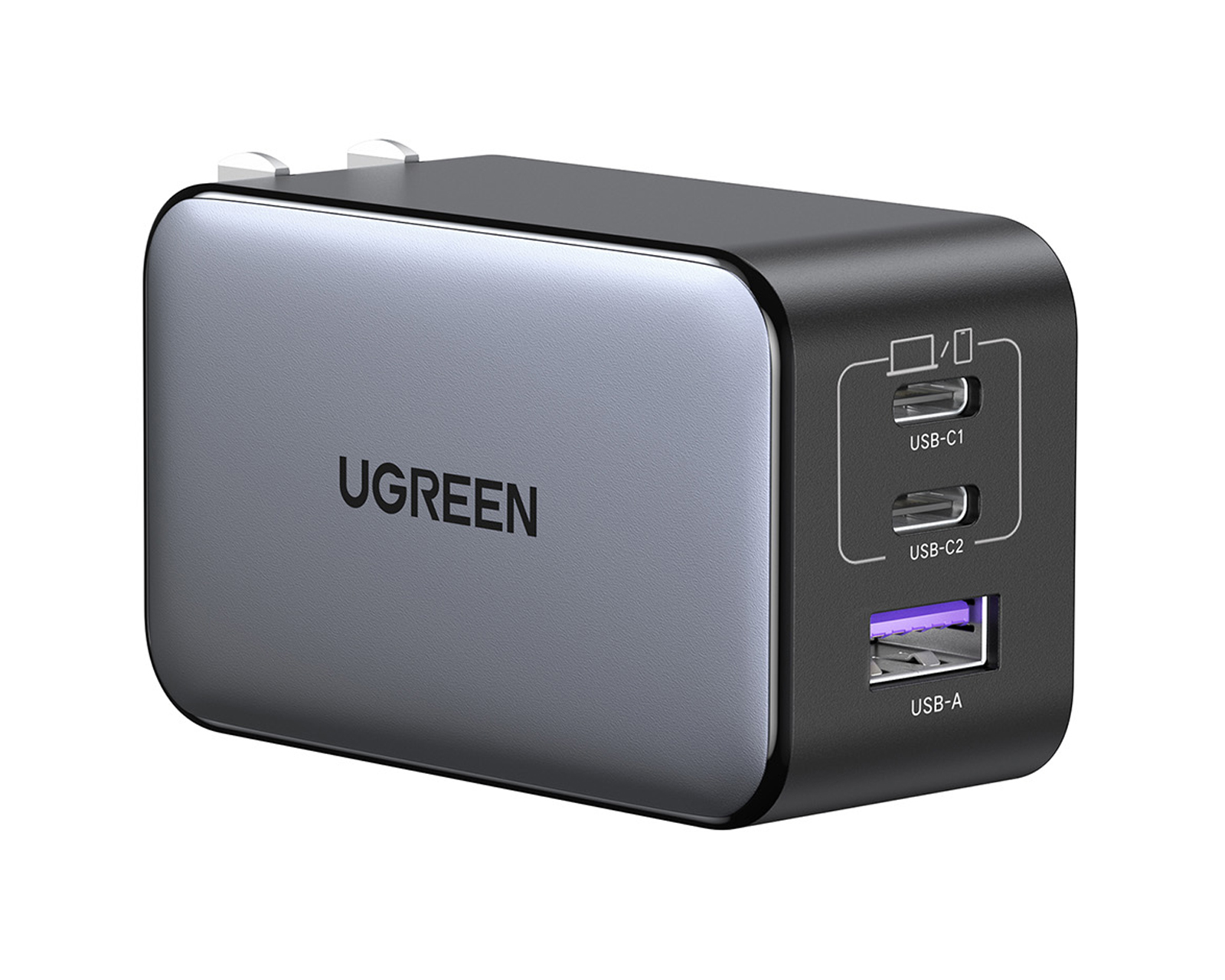 Foto 2 | Foto 2 | Adaptador de Corriente con Entradas USB-C y USB-A Ugreen 65 W