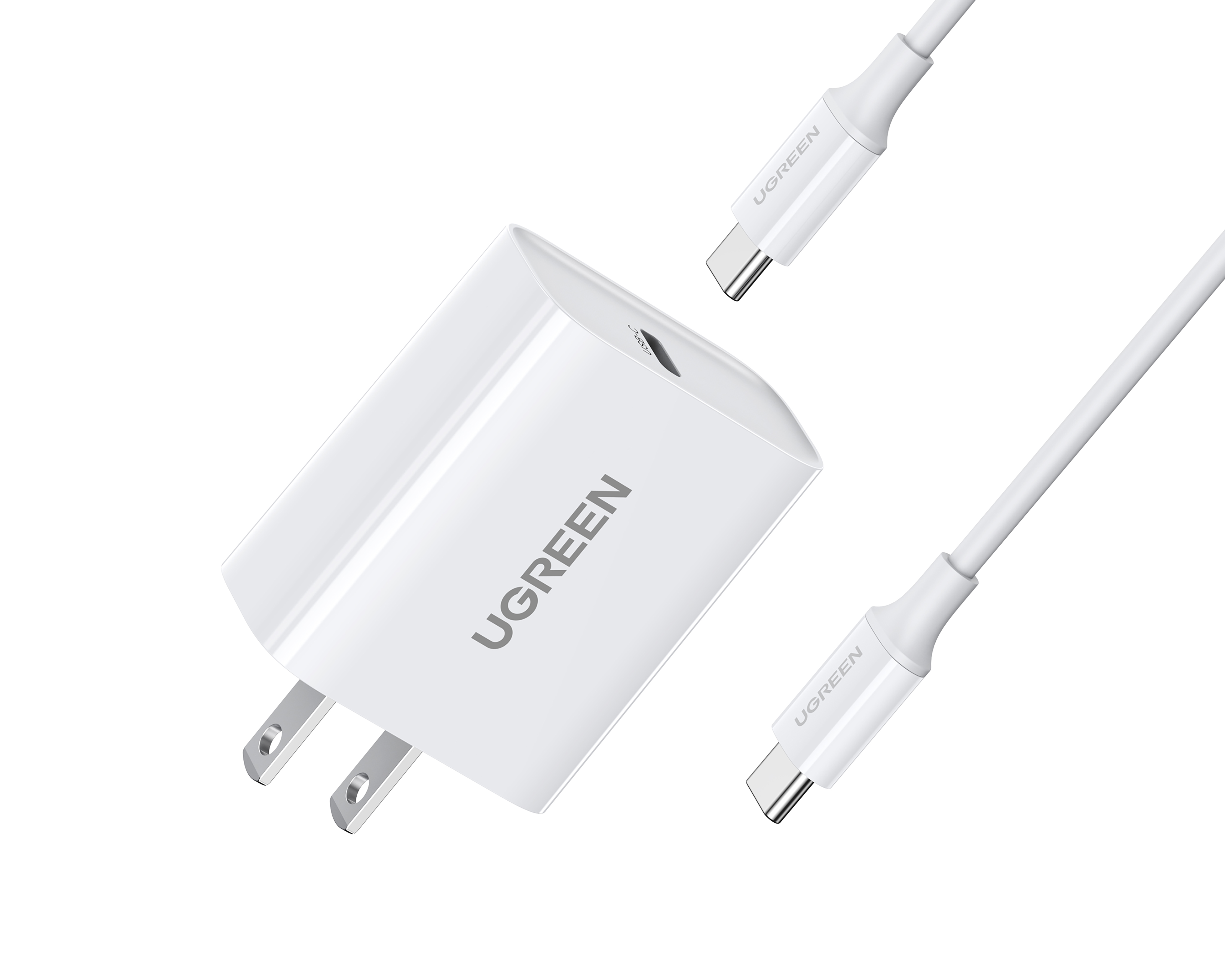 Foto 1 | Foto 1 | Cargador USB-C a USBC Ugreen 20 W Carga rápida