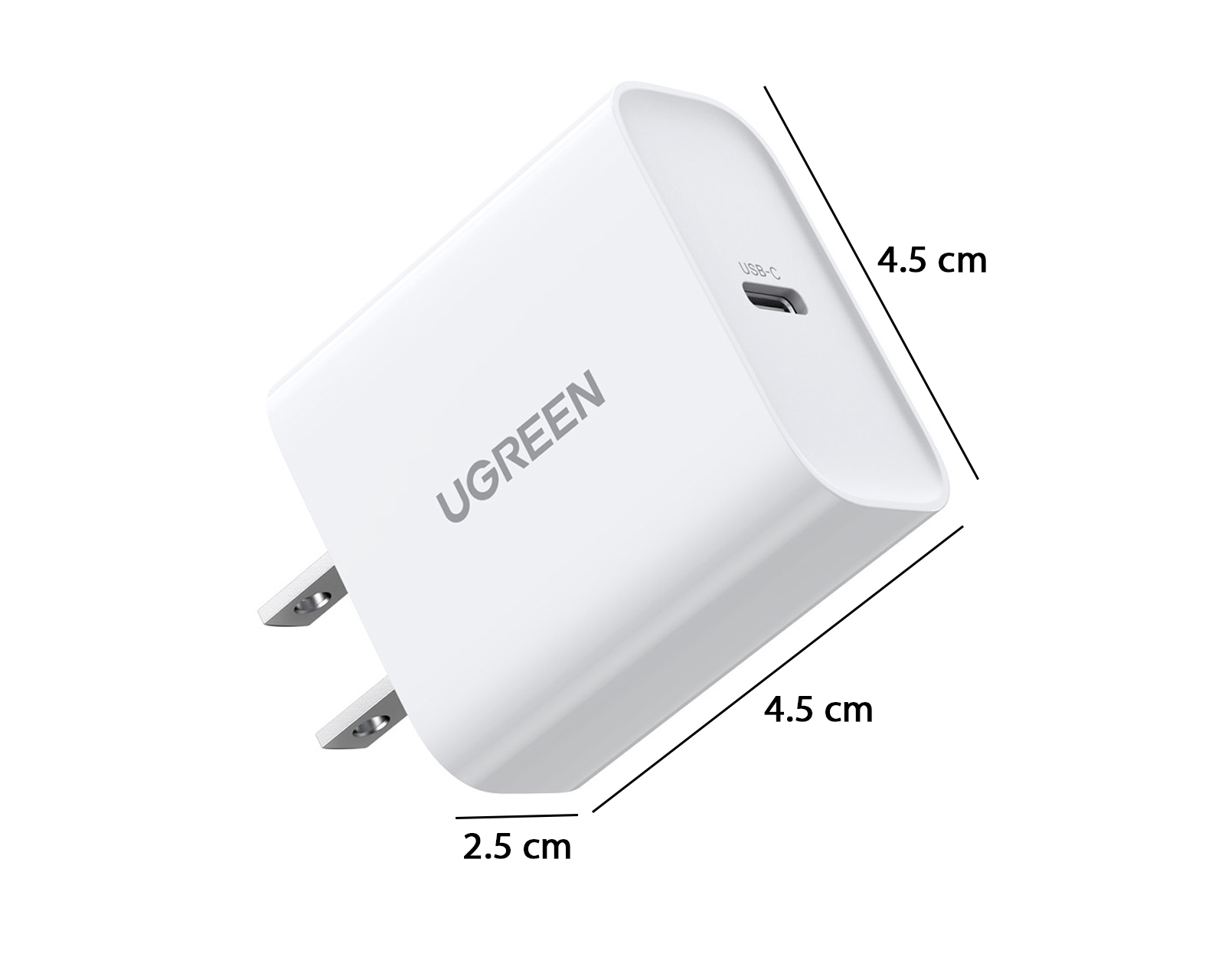Foto 9 pulgar | Foto 8 | Cargador USB-C a USBC Ugreen 20 W Carga rápida