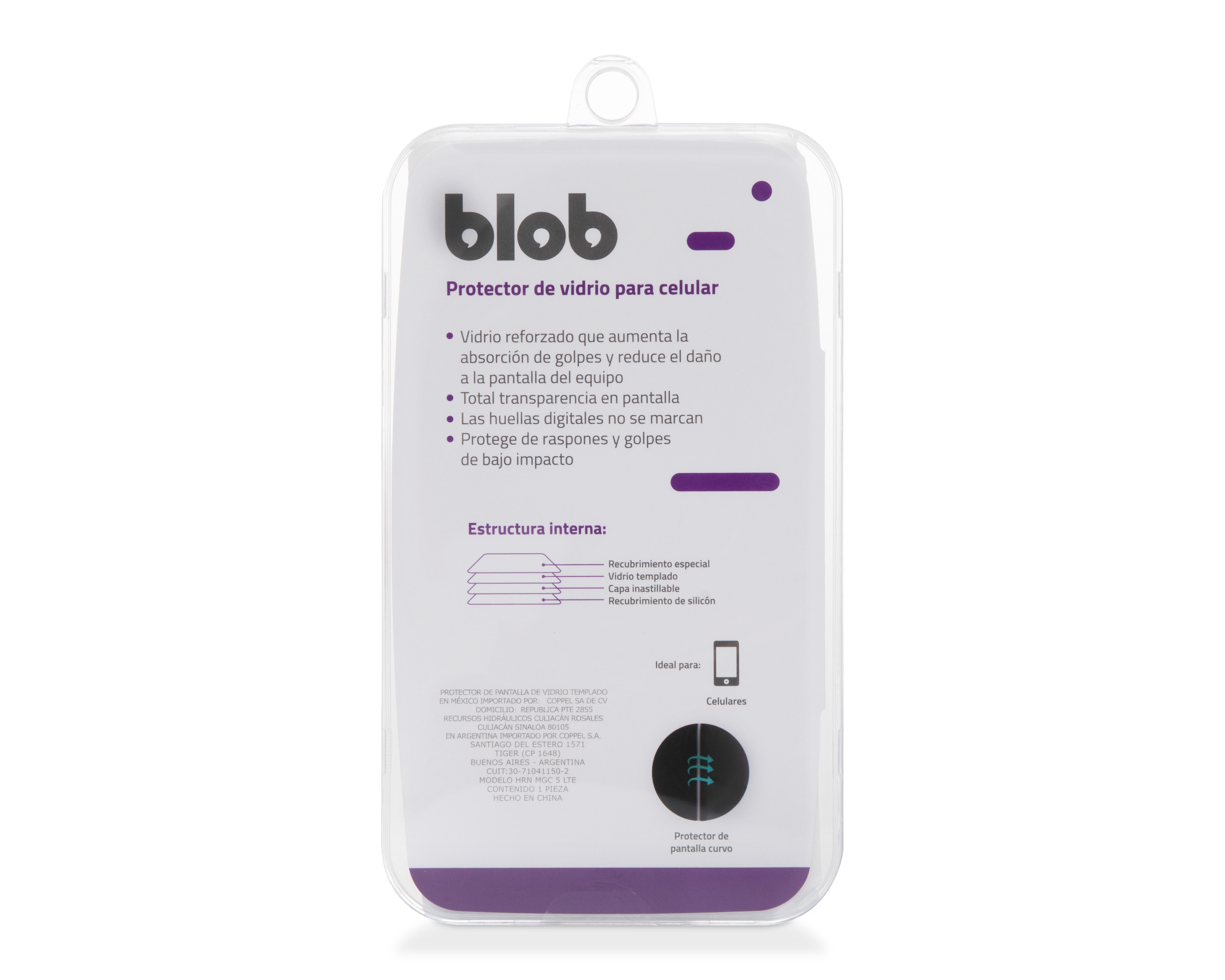 Foto 2 | Foto 2 | Protector de Pantalla Blob para Honor Magic 5 Lite