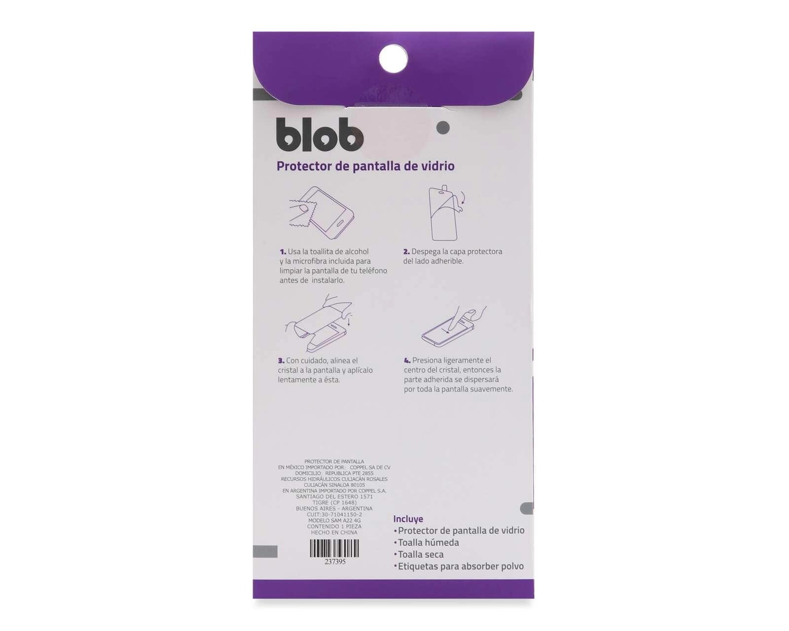 Foto 3 pulgar | Foto 2 | Protector de Pantalla Blob para Samsung A22