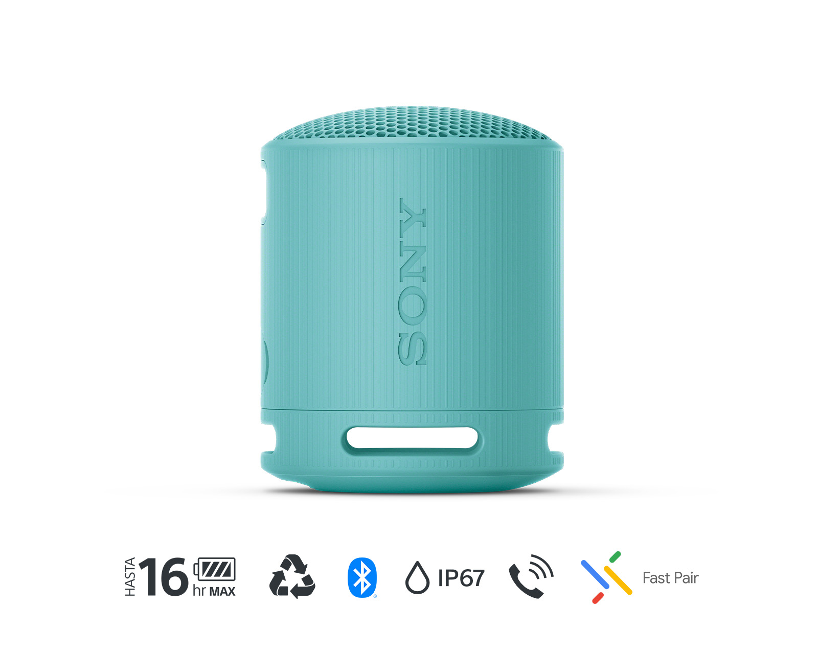 Foto 3 | Foto 2 | Bocina Bluetooth Portátil Sony SRS-XB100/LCLA Resistente al Agua y Polvo
