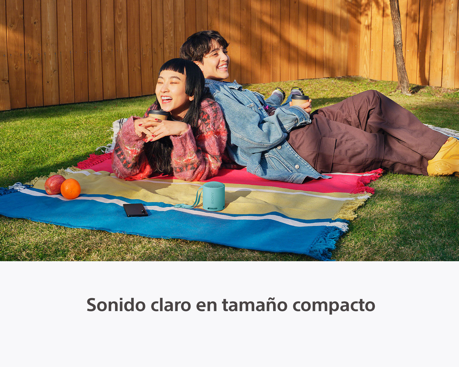 Foto 4 | Foto 3 | Bocina Bluetooth Portátil Sony SRS-XB100/LCLA Resistente al Agua y Polvo