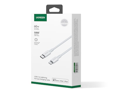 Foto 5 | Foto 5 | Cable Lightning a USB-C Ugreen 2 M