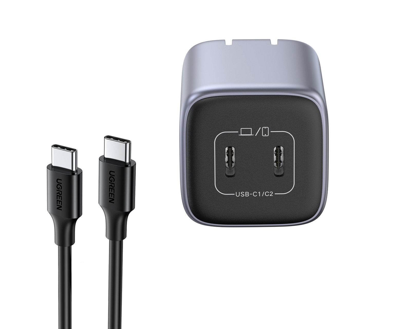 Foto 3 | Foto 3 | Cargador USB-C a USB-C Ugreen 45 W Carga Rápida