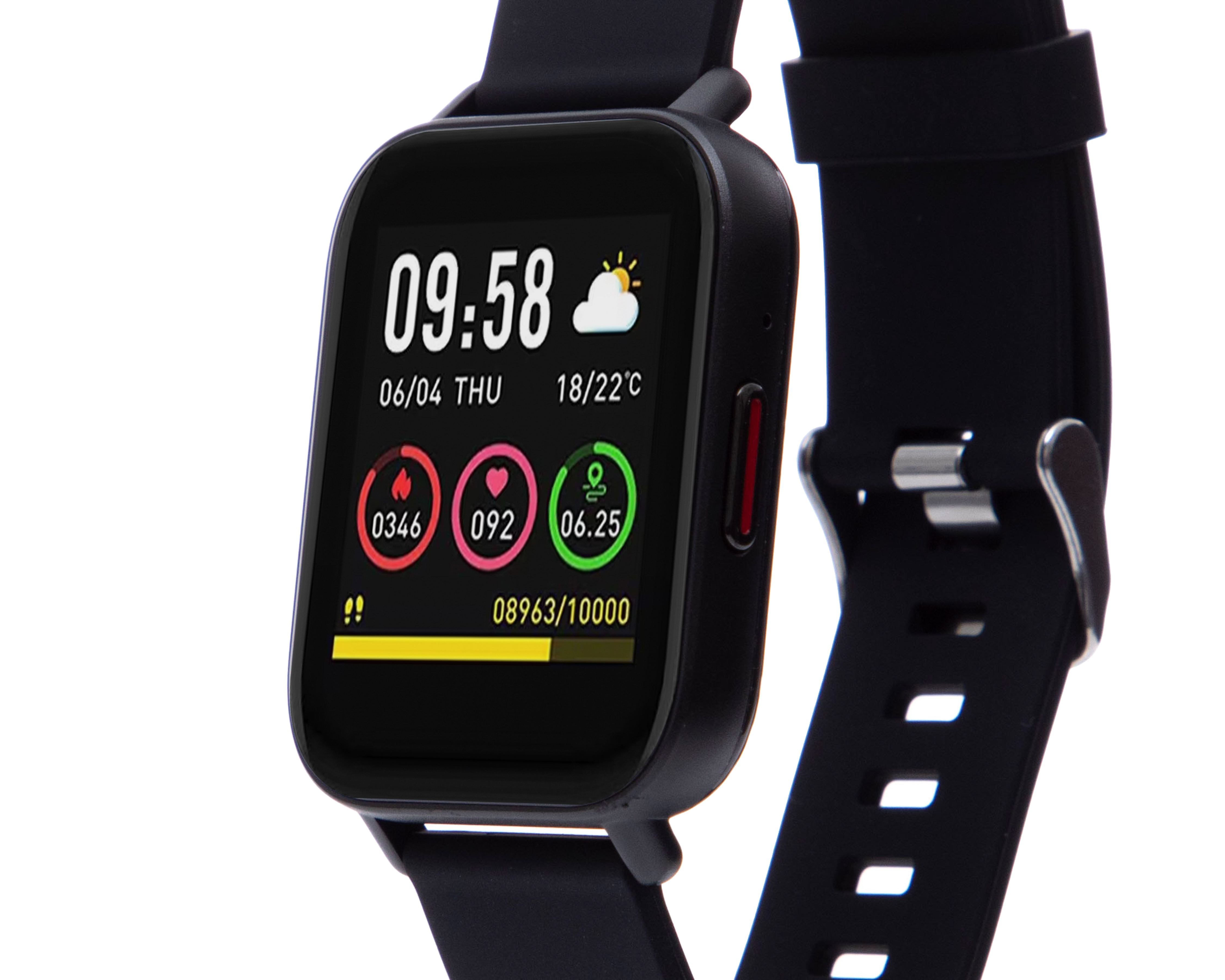 Foto 3 pulgar | Foto 2 | Smartwatch EVL SW110 45 mm Negro