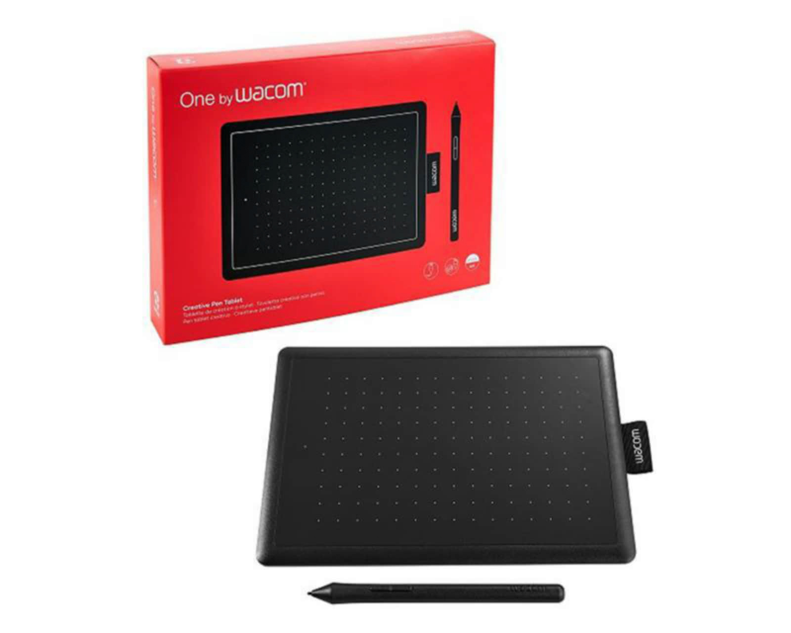 Foto 2 pulgar | Foto 1 | Tablet Digital Wacom One CTL472L Negra