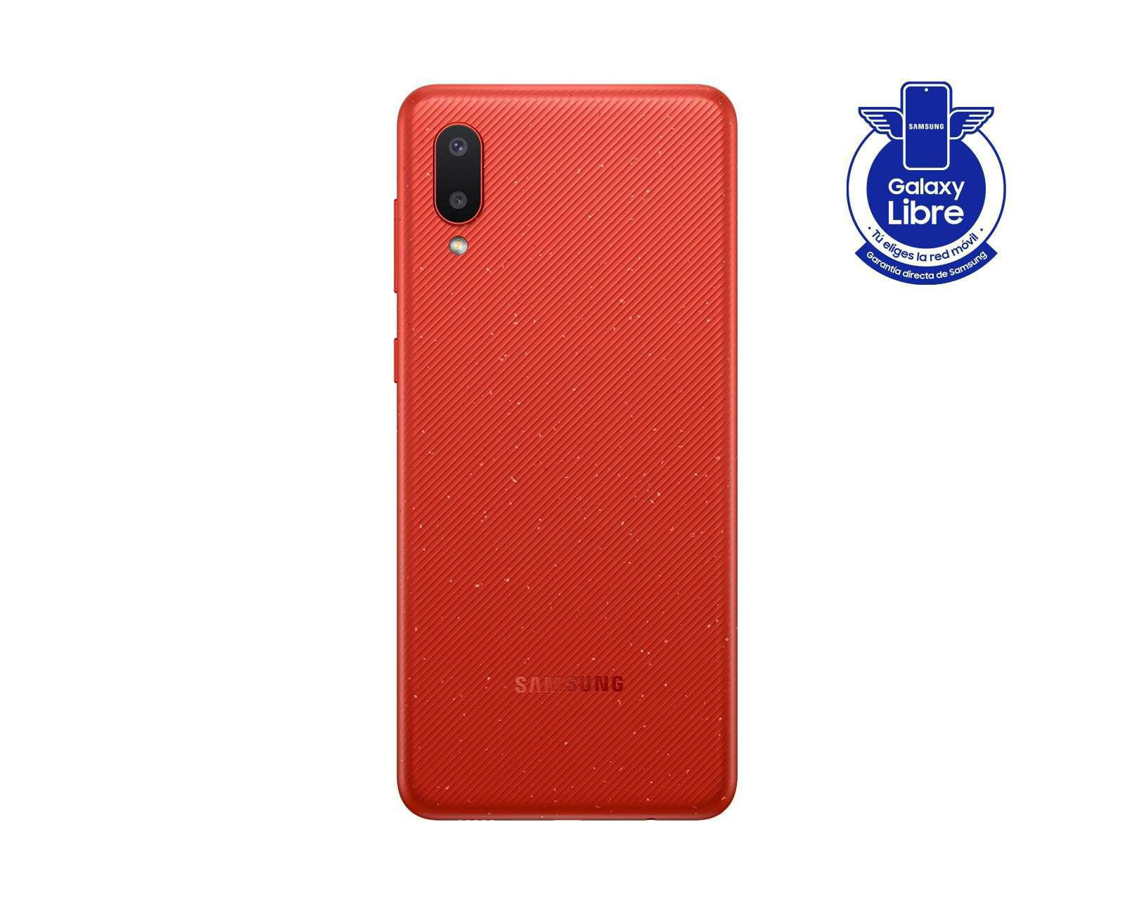 Celular Samsung Liberado Galaxy A02 32+3GB Rojo