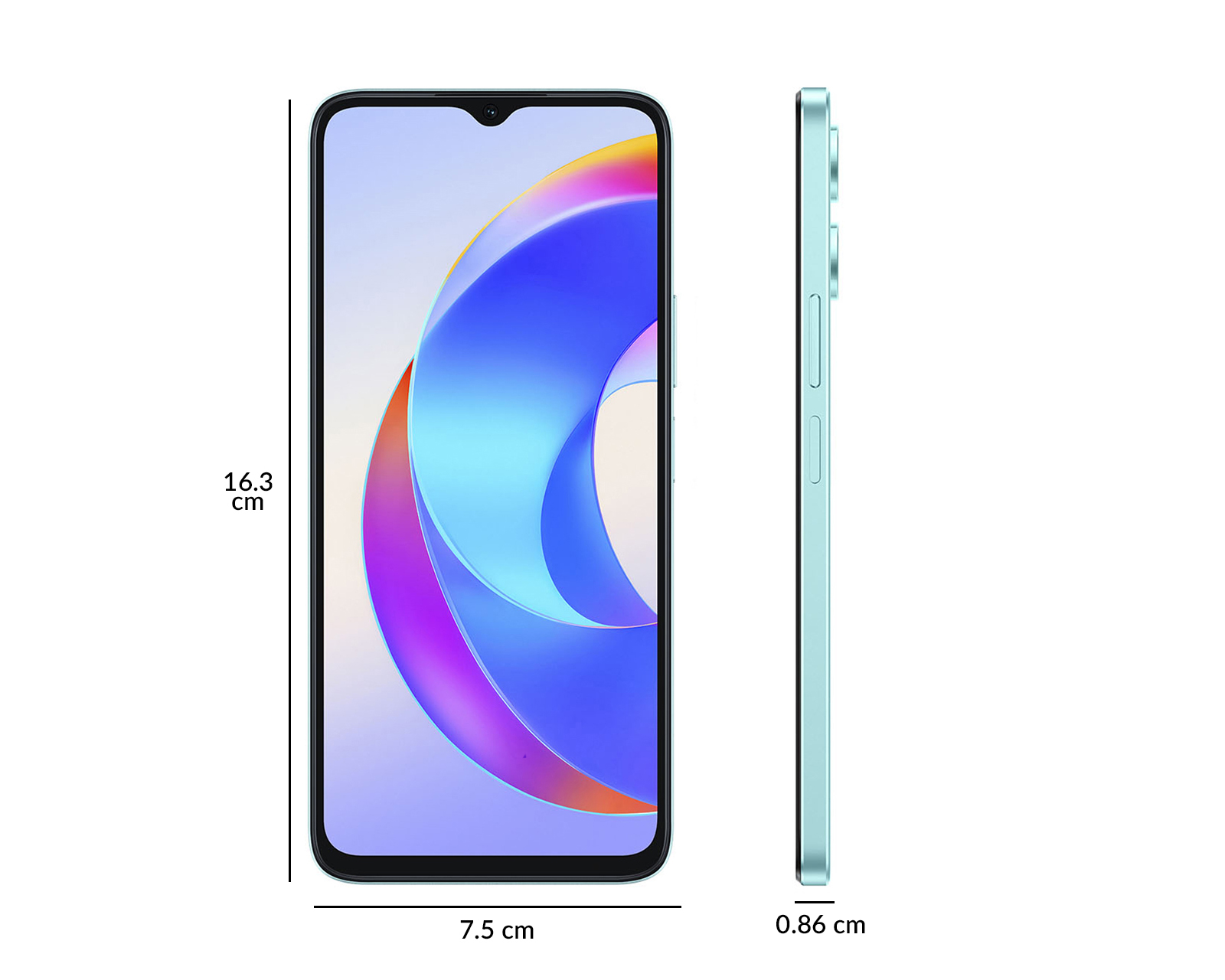 Foto 6 | Foto 6 | Celular Honor Liberado X5 Plus 64 GB Verde