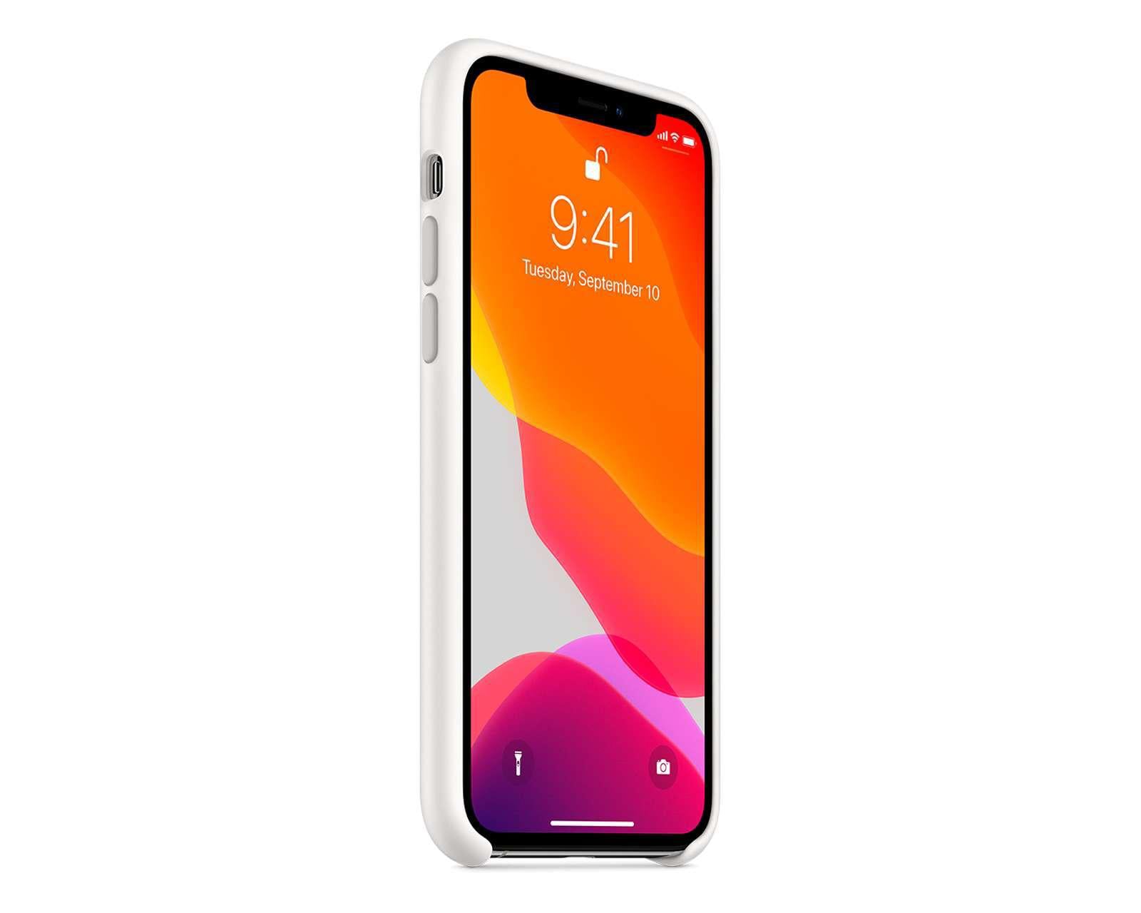 Foto 4 pulgar | Foto 3 | Funda de Silicón para iPhone 11 Pro Blanco