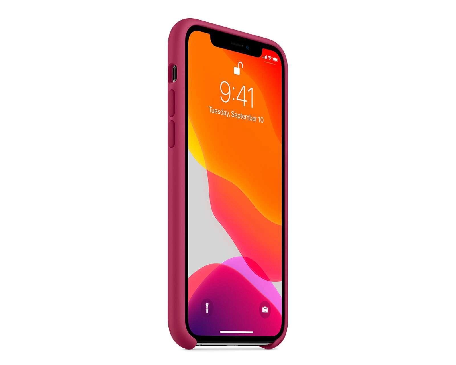 Foto 3 | Foto 3 | Funda de Silicón para iPhone 11 Pro Granada
