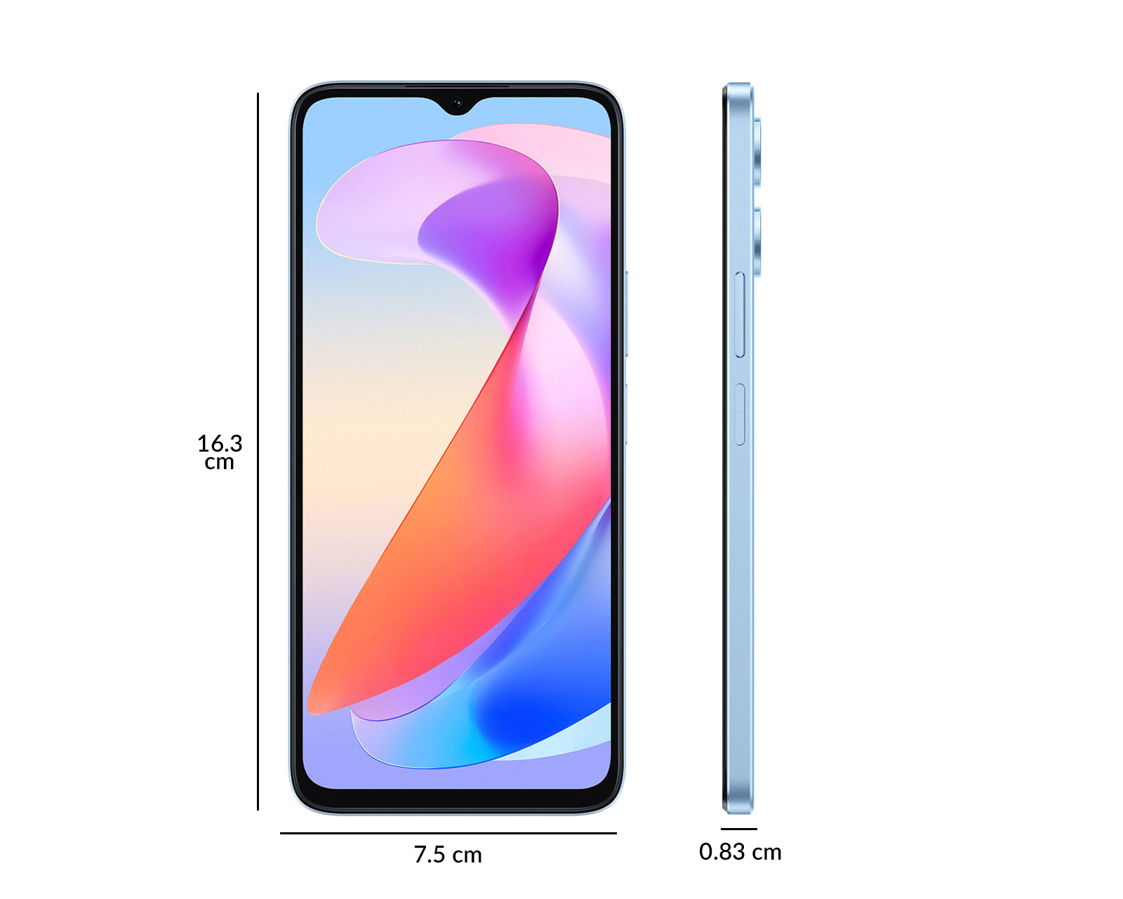 Foto 7 | Foto 7 | Celular Honor Liberado X6A Plus 256 GB Azul