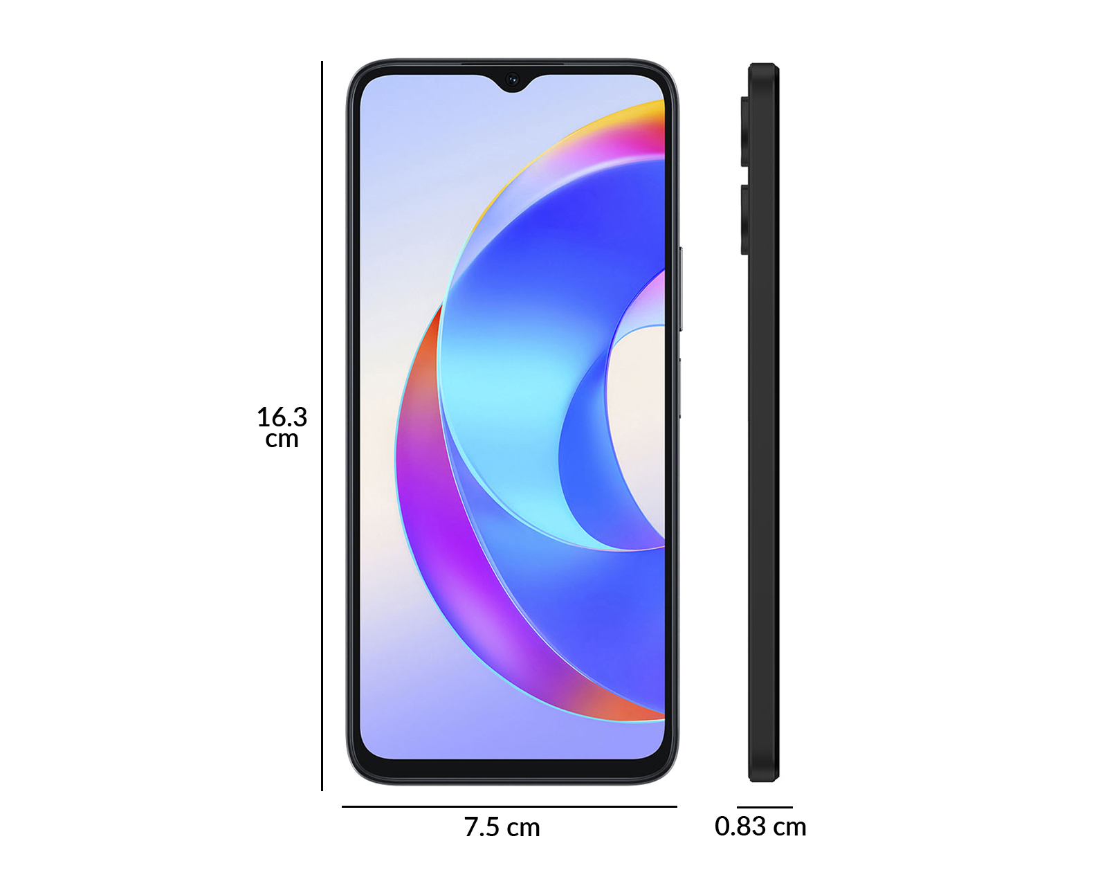 Foto 6 pulgar | Foto 5 | Movistar Honor X5 Plus 64 GB Negro