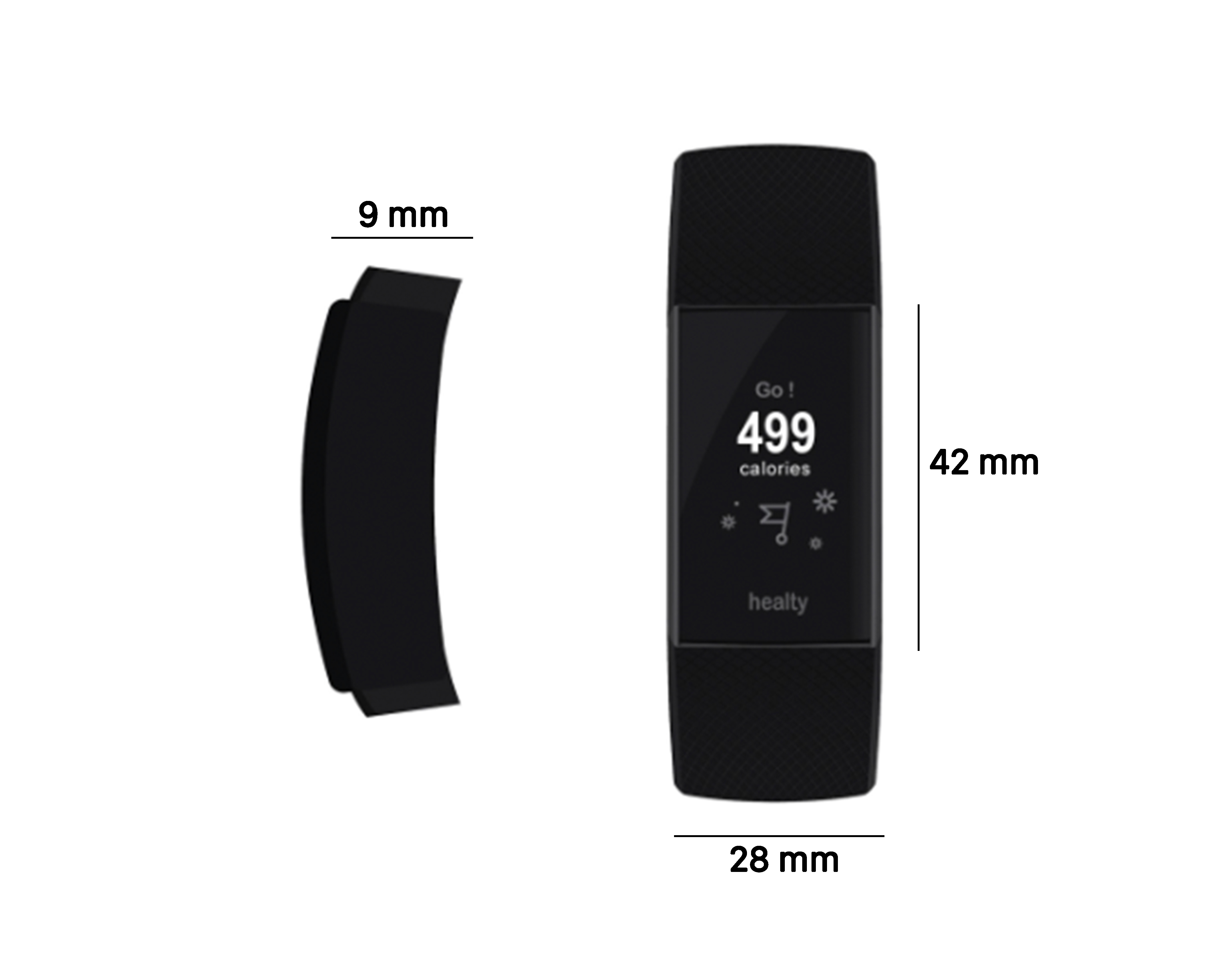 Foto 8 pulgar | Foto 7 | Fitband Samsung FIT 3 Grafito