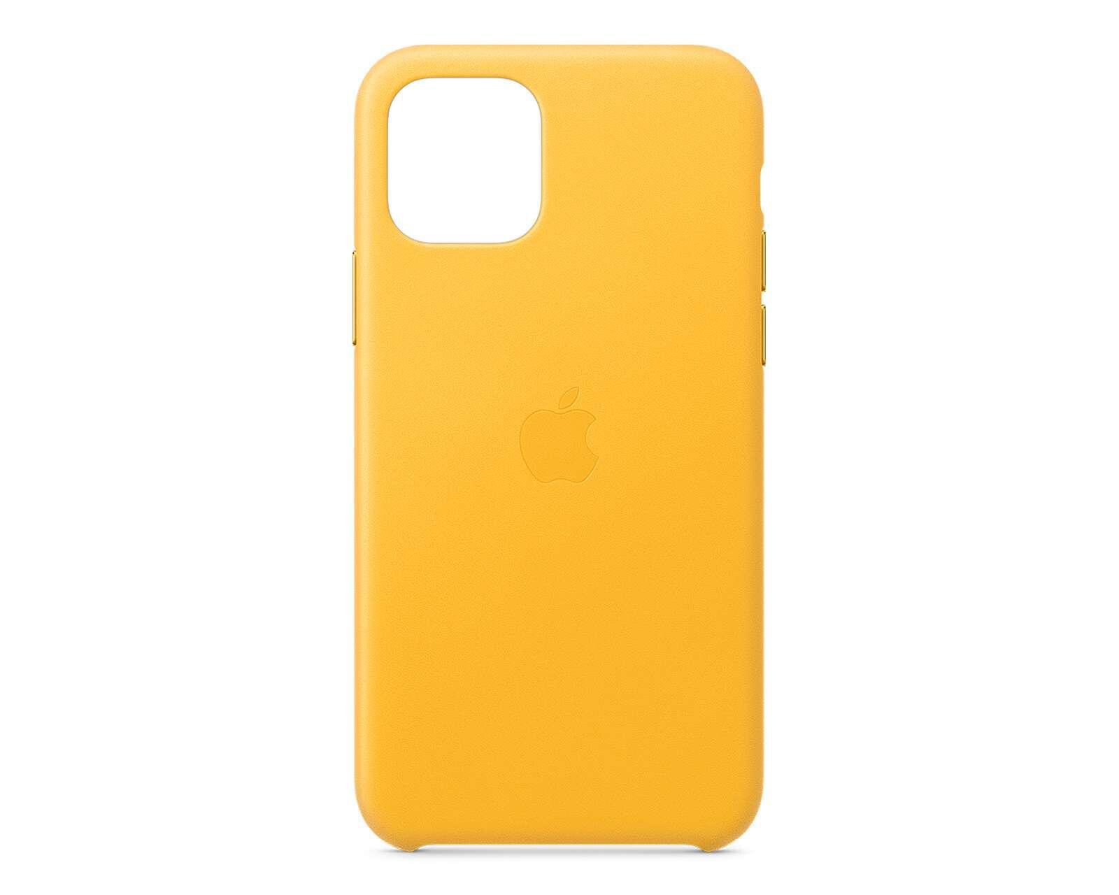 Foto 2 | Foto 2 | Funda de Piel para iPhone 11 Pro Amarillo Cítrico