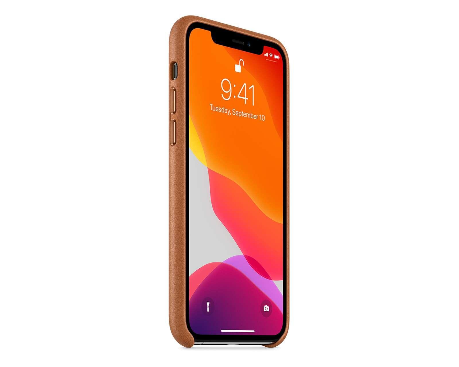 Foto 3 | Foto 3 | Funda de Piel para iPhone 11 Pro Marrón
