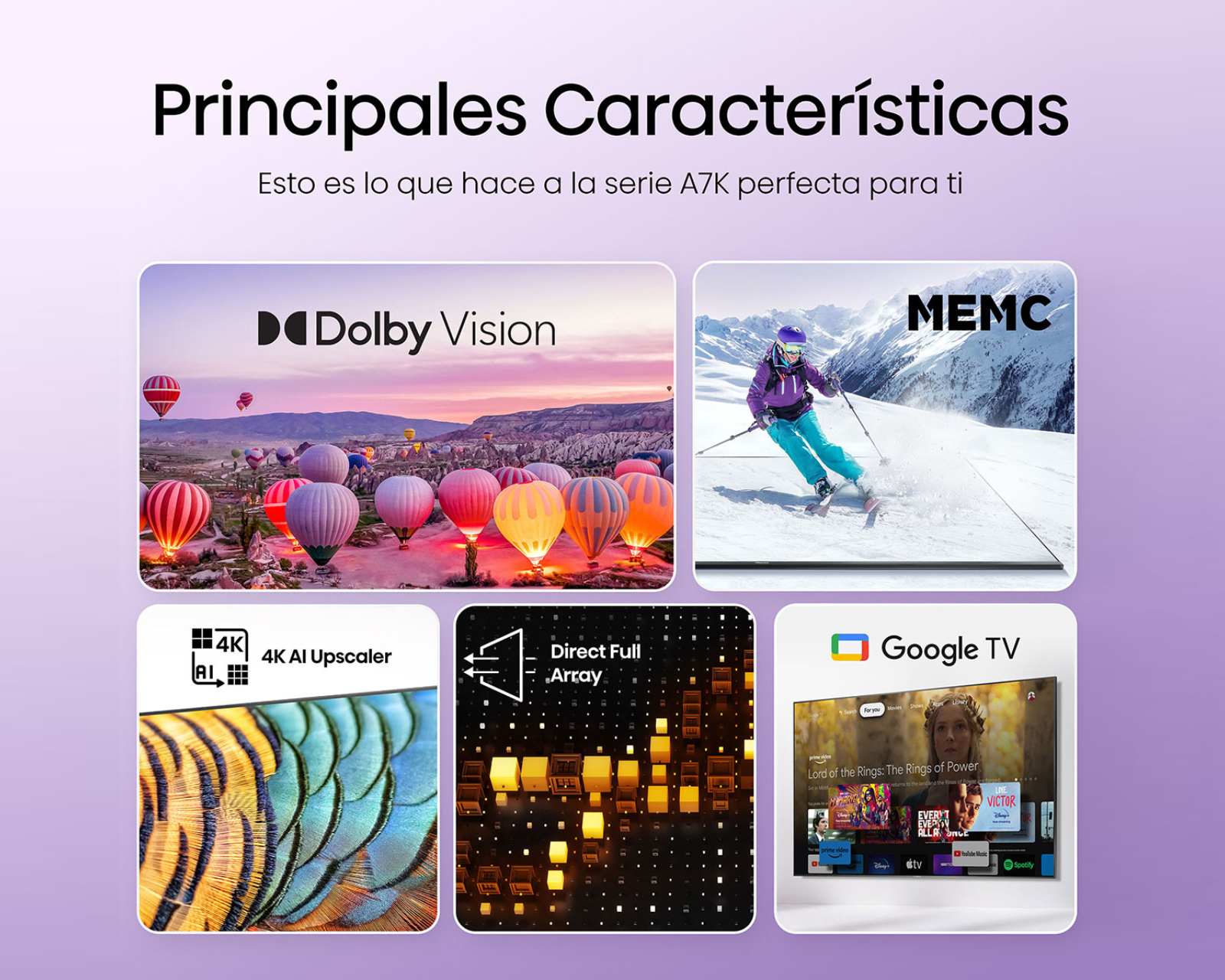 Foto 7 pulgar | Foto 6 | Pantalla Smart TV Hisense LED 75 Pulgadas Ultra HD 4K 75A7K