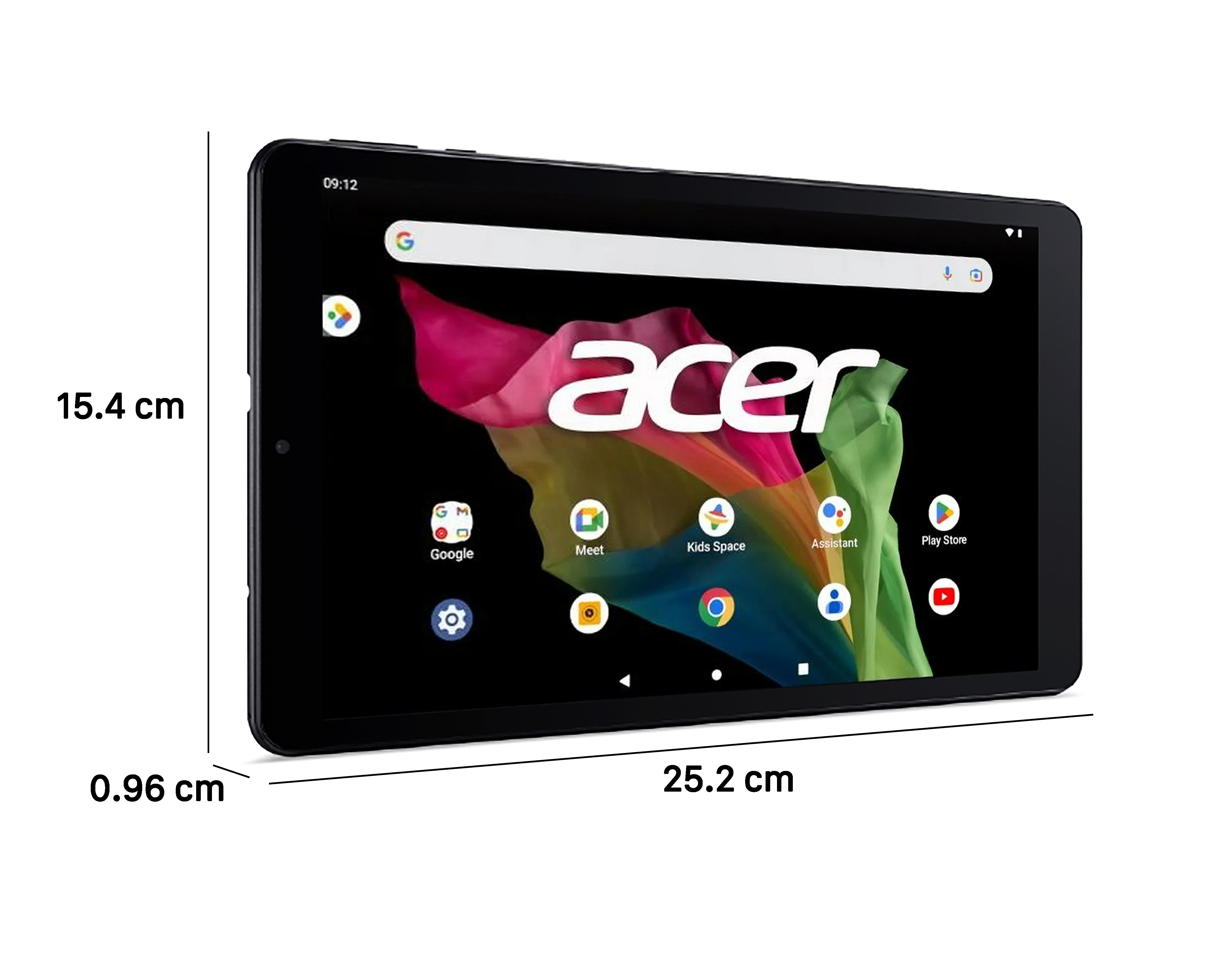 Foto 10 pulgar | Foto 9 | Tablet Acer Iconia A10 10.1" 64 GB Wifi Android 12 4 GB Negro