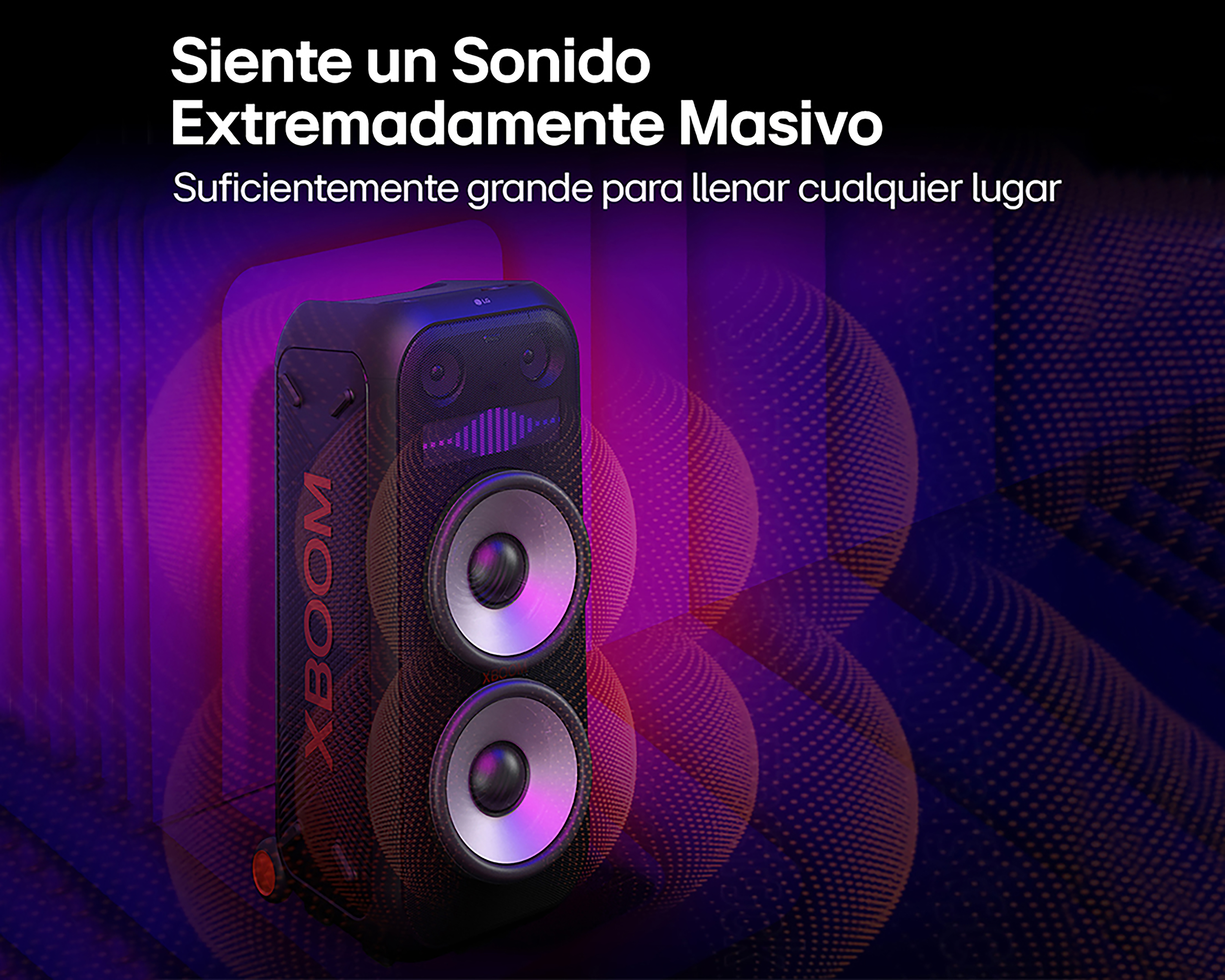 Foto 5 pulgar | Foto 4 | Bocina Portátil LG XL9T 1,000 W con Luces LED