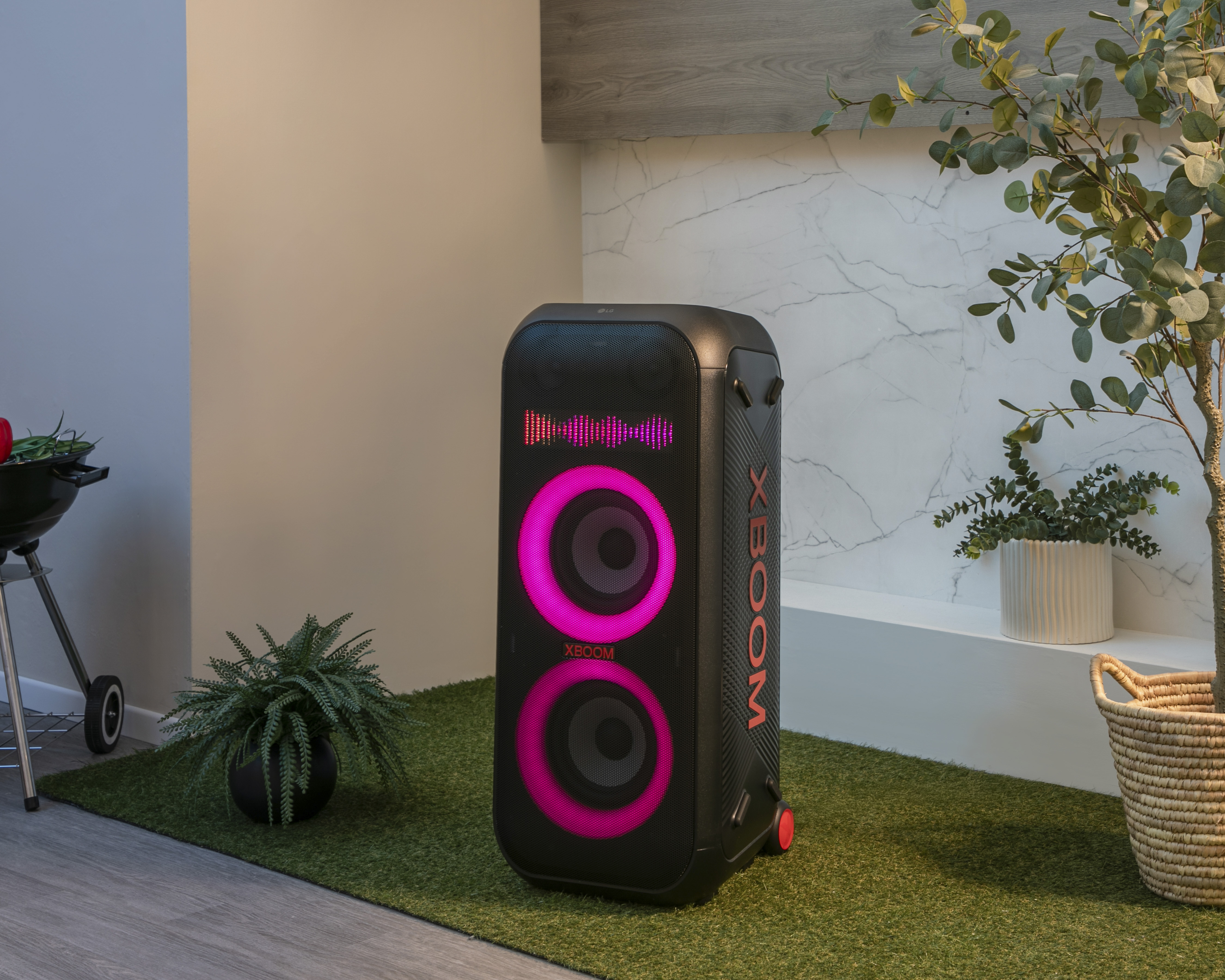 Foto 7 | Foto 7 | Bocina Portátil LG XL9T 1,000 W con Luces LED