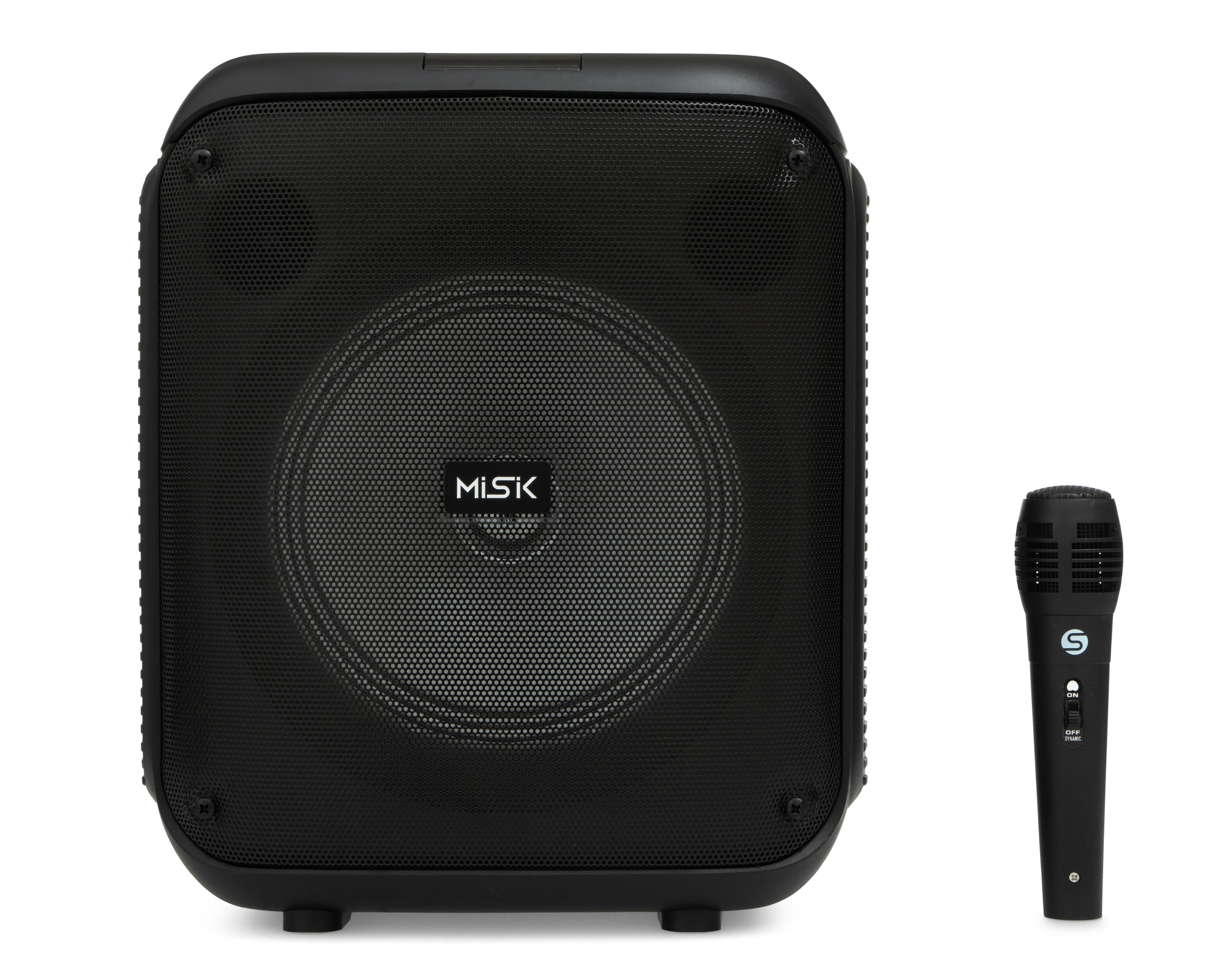 Bocina Portátil Misik MS231 8,000 W con Luz LED