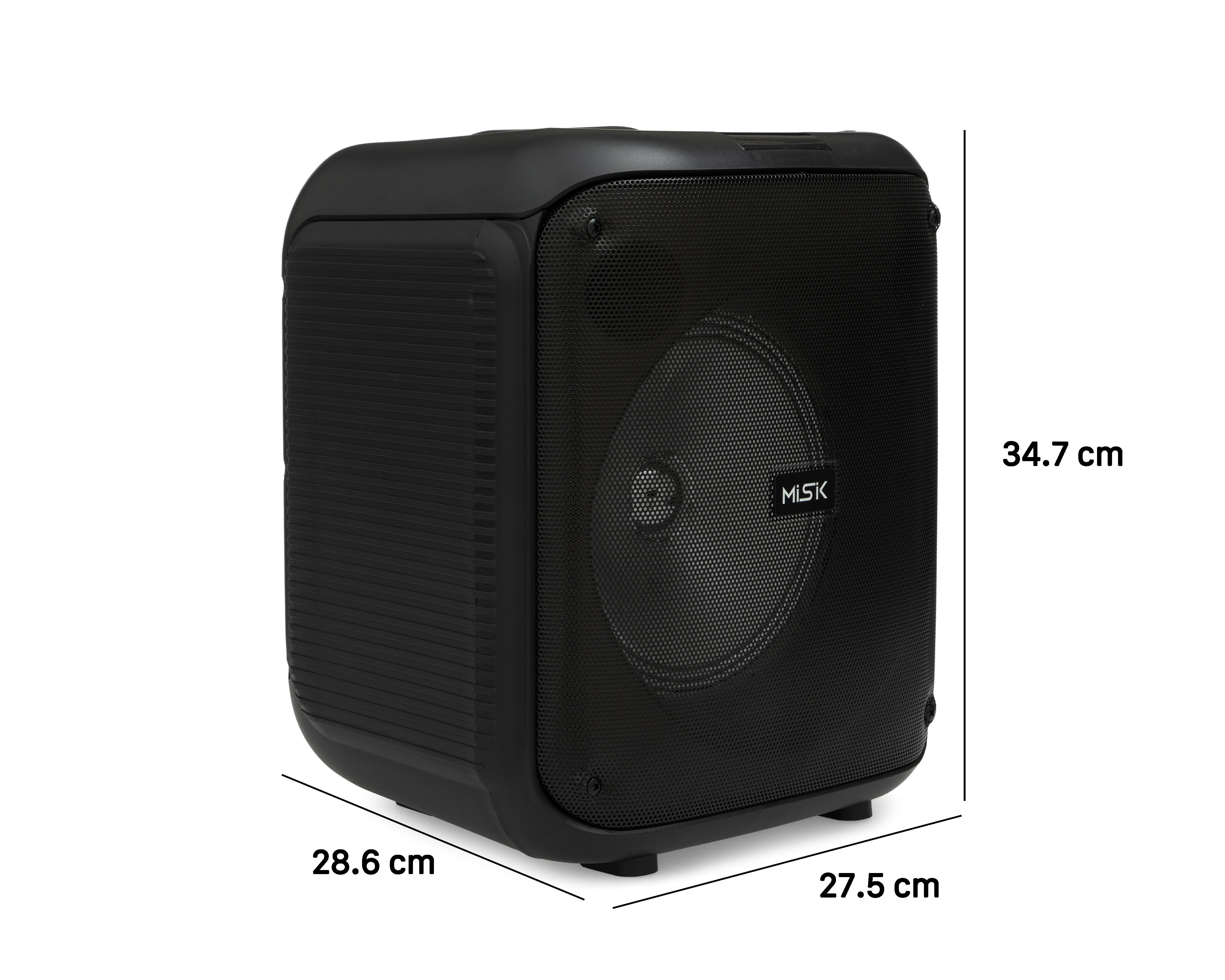 Foto 9 | Foto 9 | Bocina Portátil Misik MS231 8,000 W con Luz LED