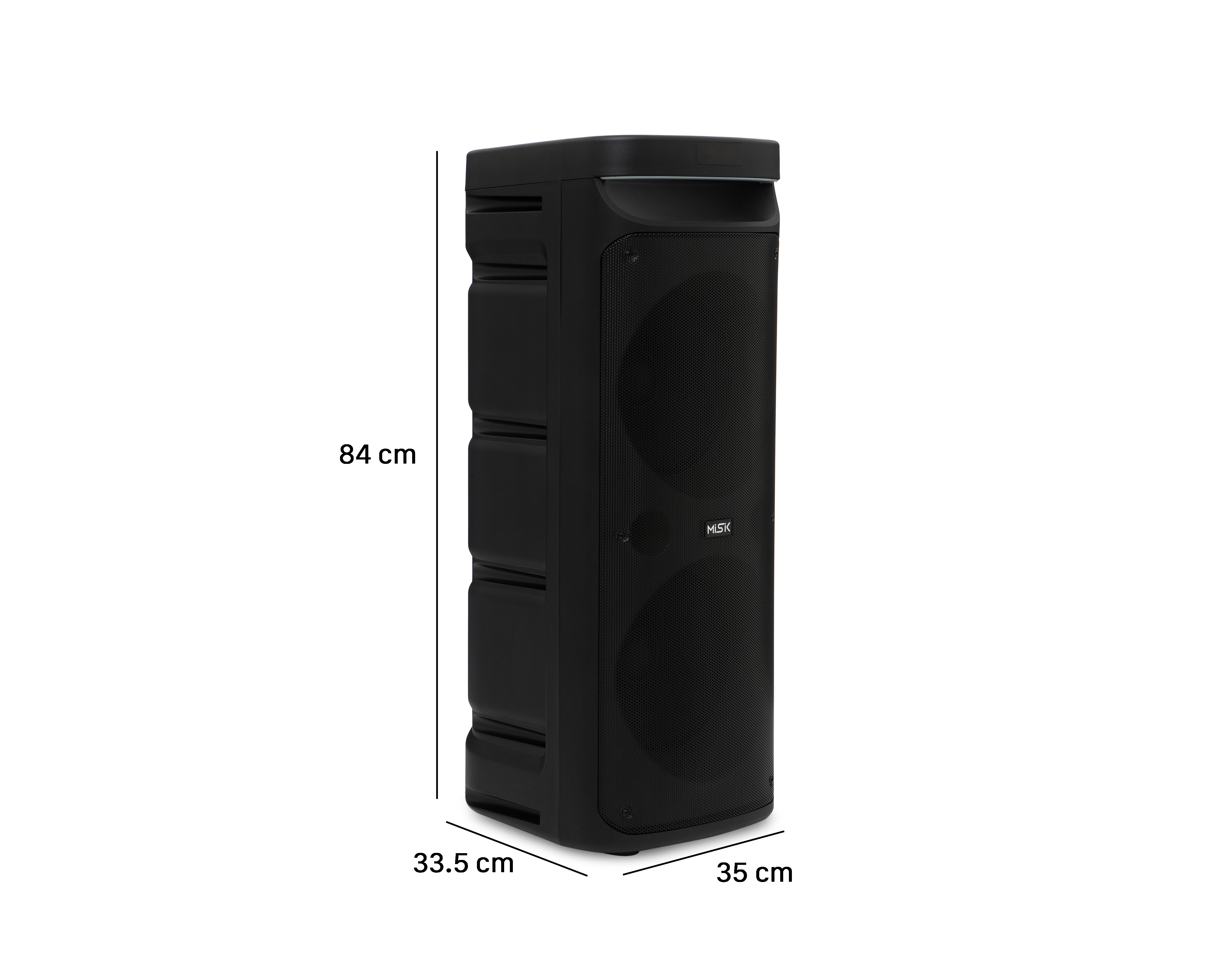 Foto 9 | Foto 9 | Unibody Bluetooth Portátil Misik MB2240 25,000 W con Micrófono